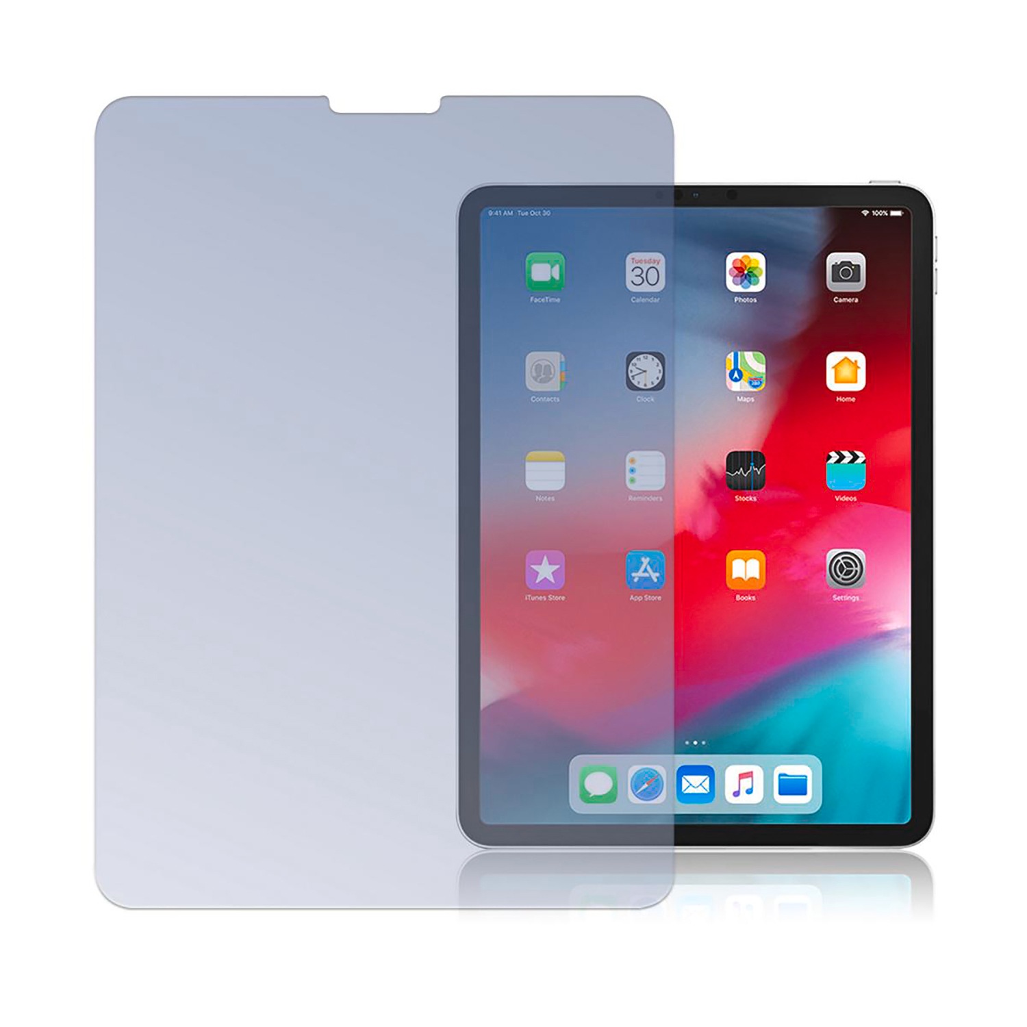 Displayschutzglas »Second Glass 2.5D«, für Apple iPad 11 (1, 2, 3, 4 Gen.)-Apple Air...