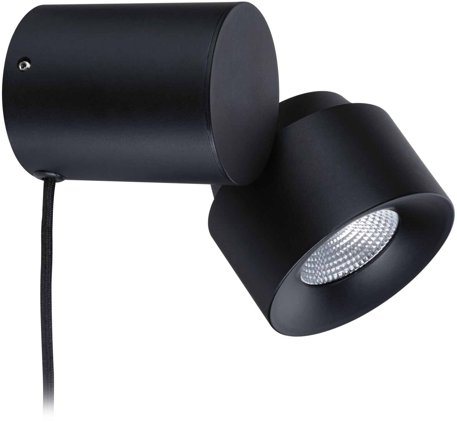 Paulmann Tischleuchte »Puric Pane«, 1 flammig, LED, dimmbar, Schwarz/Grau, Metall