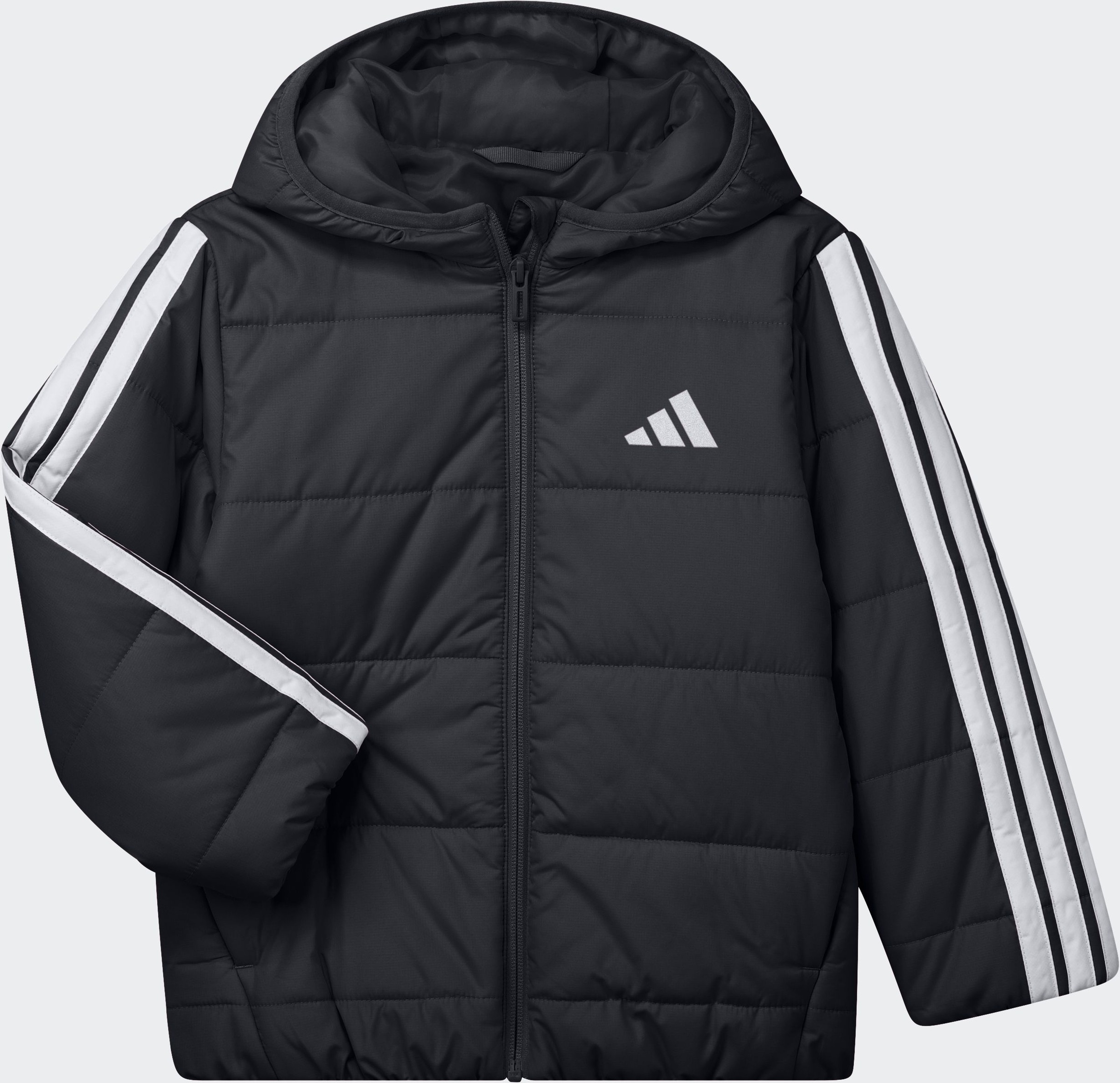 adidas Sportswear Winterjacke »LK ESS 3S JKT« für Kinder, mit Reißverschluss, leichtes Material