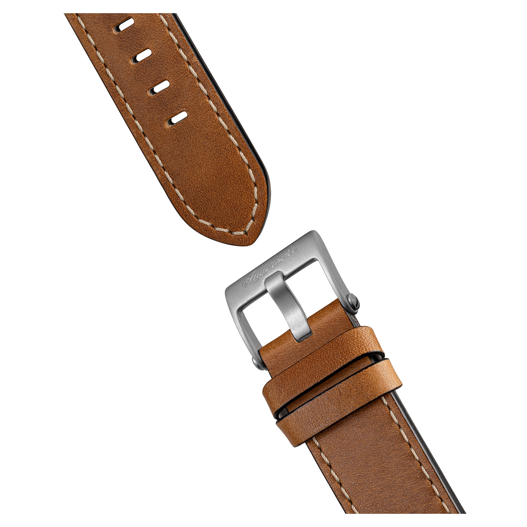 Ingersoll Automatikuhr »The Ollie« Armbanduhr, Herrenuhr, Mechanische Uhr, Lederarmband, analog