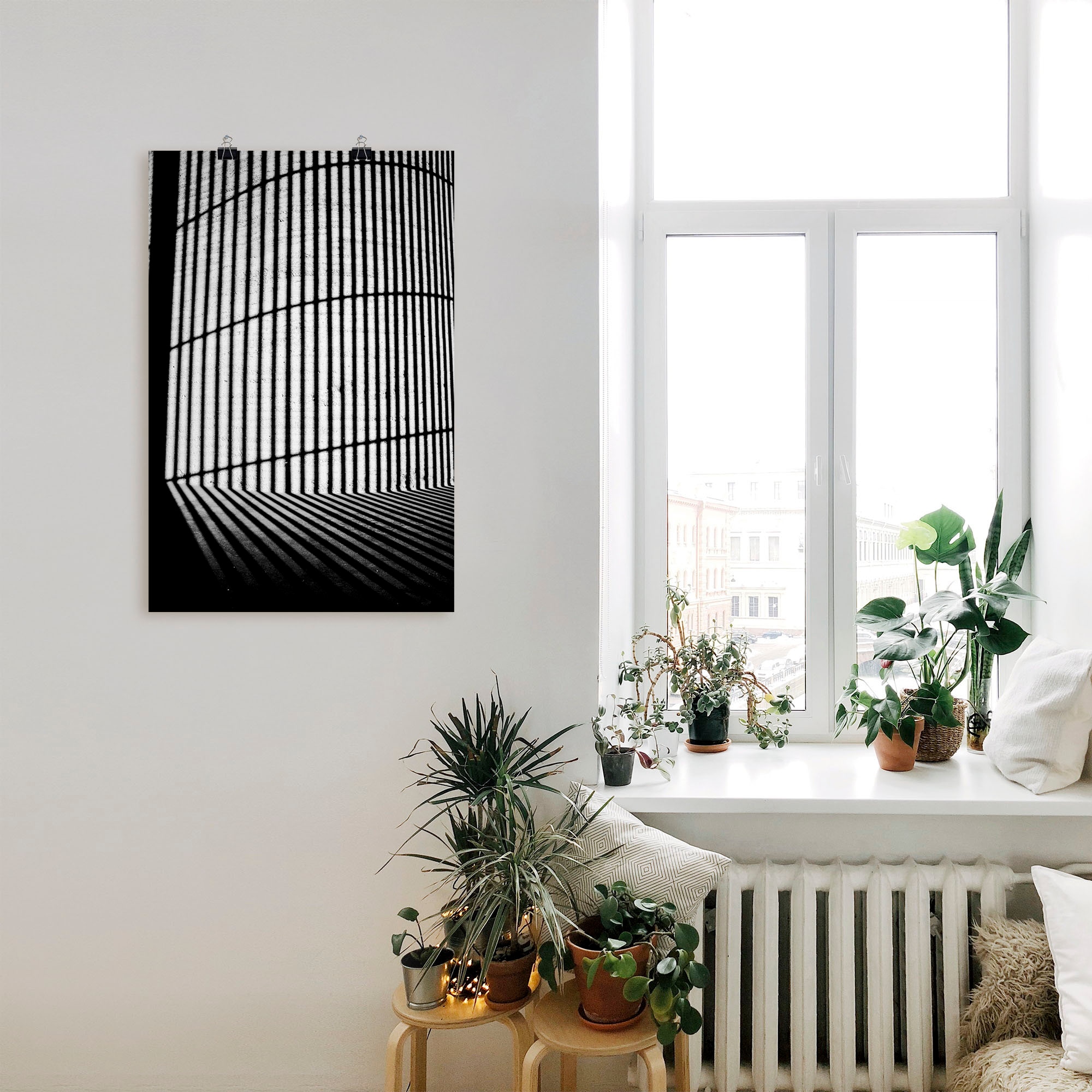 Artland Wandbild »Kapelle der Versöhnung«, Fenster & Türen, (1 St.), als Alubild, Leinwandbild, Wandaufkleber oder Poster in versch. Größen