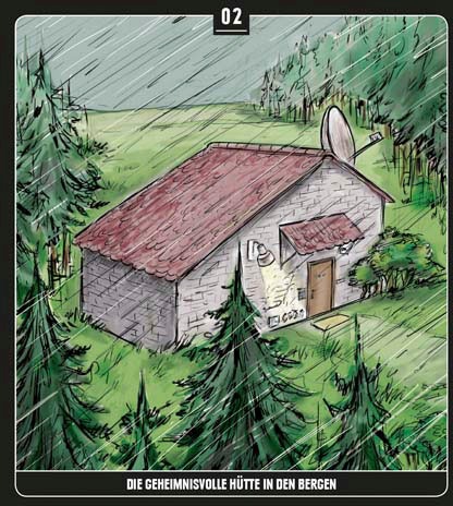 GMEINER Spiel »Die geheimnisvolle Hütte in den Bergen« Made in Germany