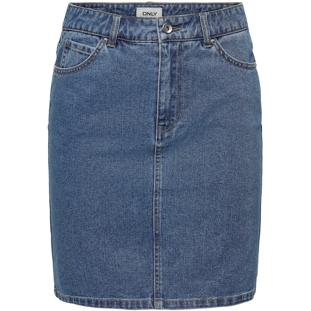 ONLY Jeansrock »ONLVEGA LIFE HW MOM DNM SKIRT«