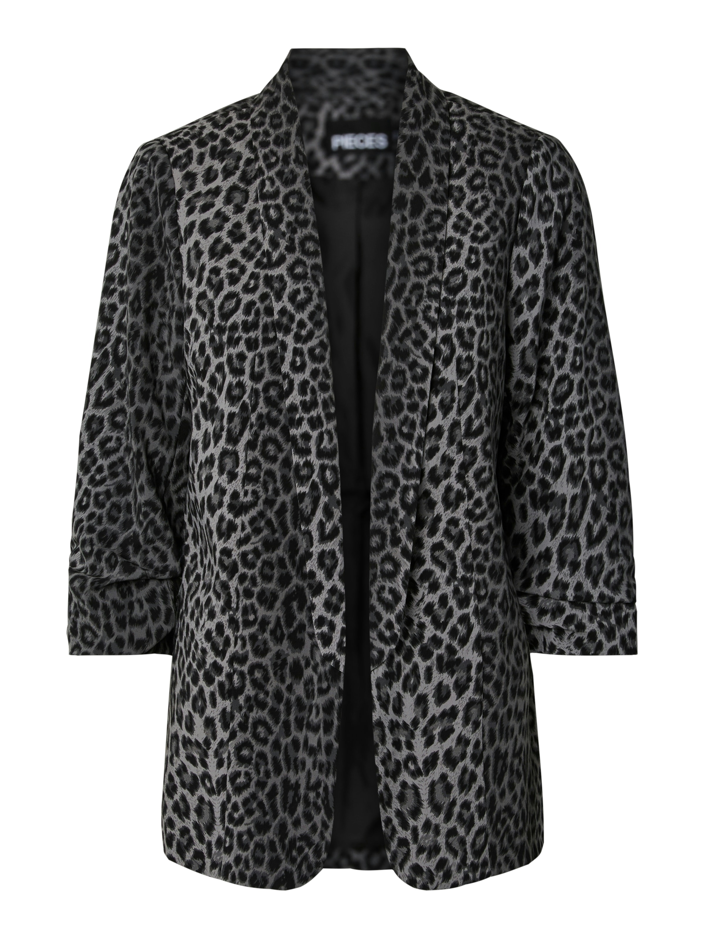 pieces Blusenblazer »PCBOSELLA 3/4 PRINTED BLAZER NOOS«, mit 3/4 Ärmel