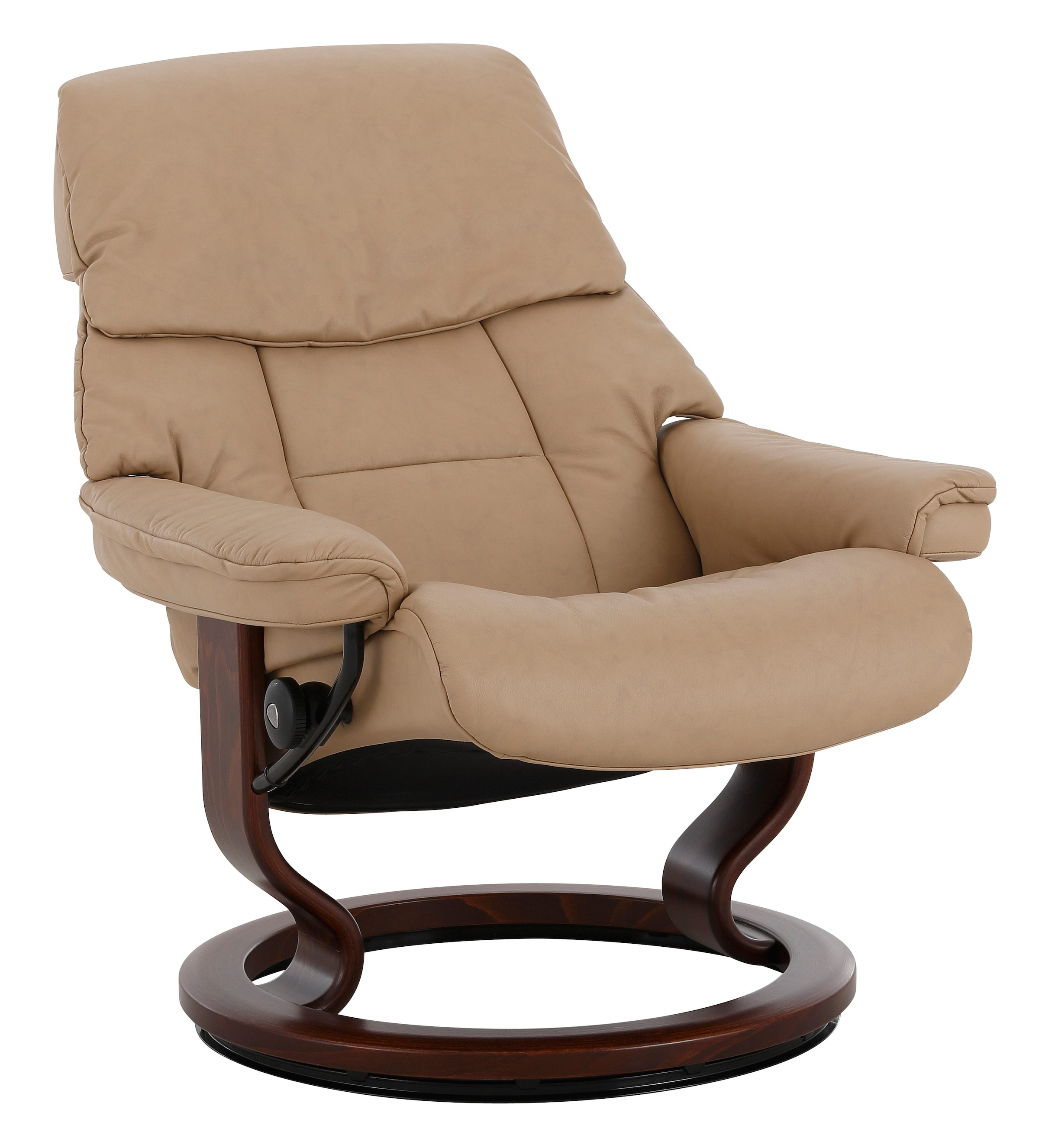 Stressless® Relaxsessel »Ruby«, mit Classic Base, Größe S, Gestell Eiche, Wenge, Braun & Schwarz