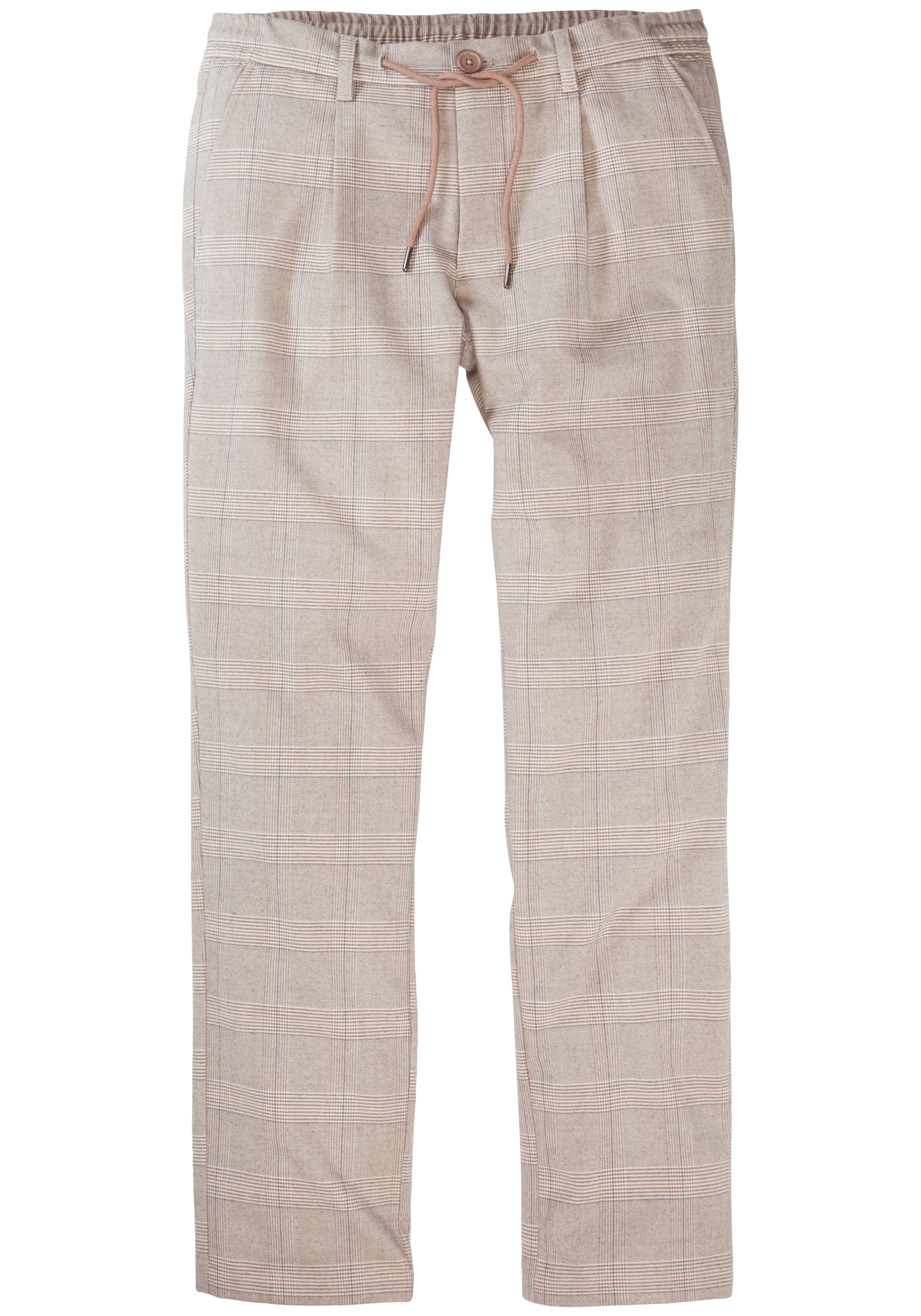 John Devin Stoffhose », Dehnbundhose im Regular-fit«  mit elastischem Bund und sportlicher Kordel