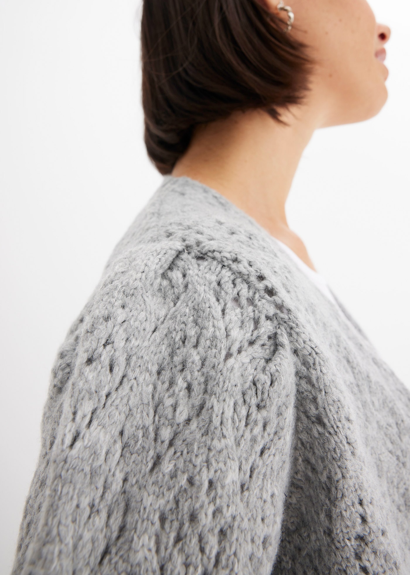 bonprix Strickjacke »Feinstrickjacke« Feinstrickjacke