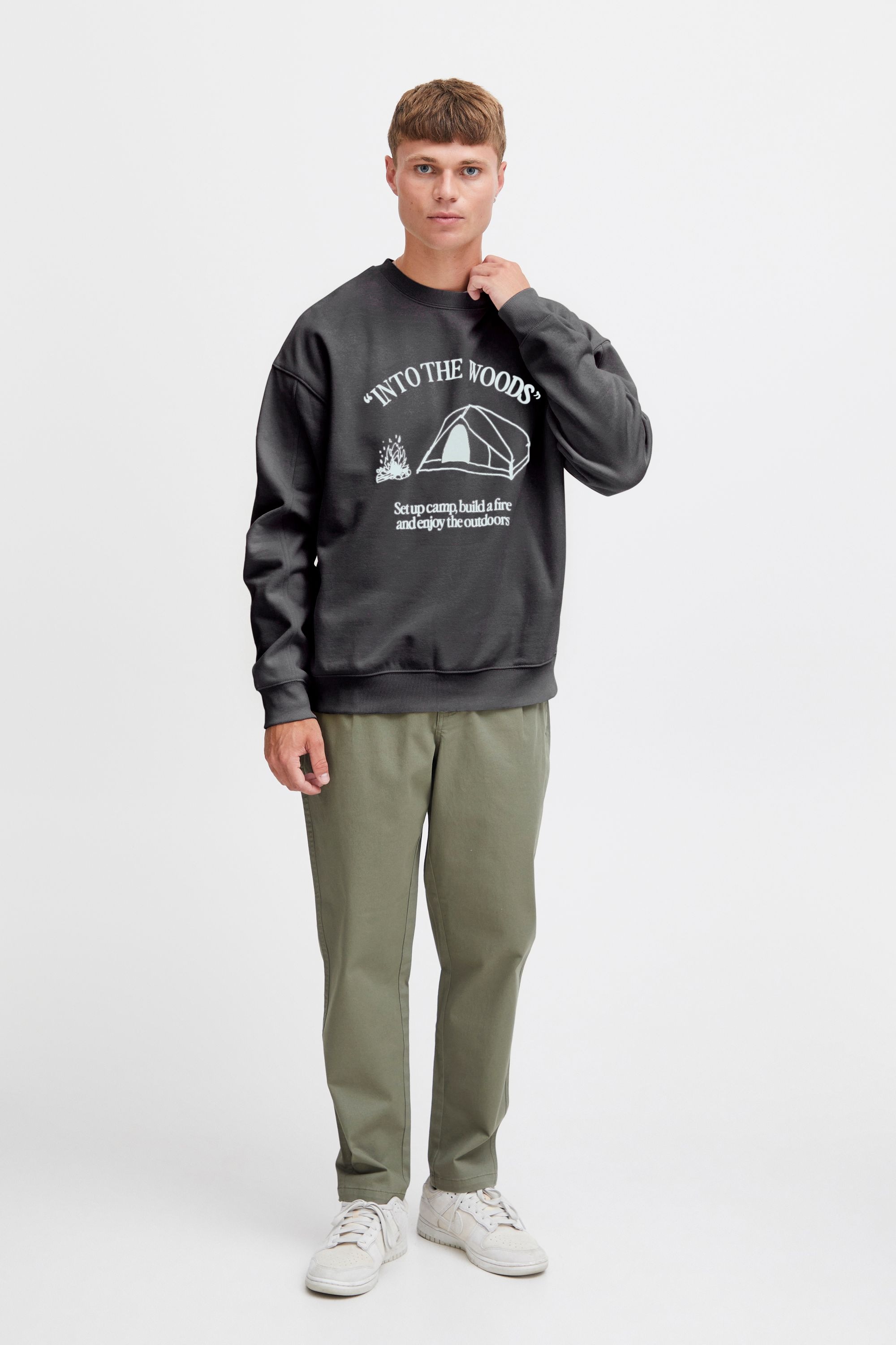 !Solid Longpullover »Sweatshirt SDHamad«