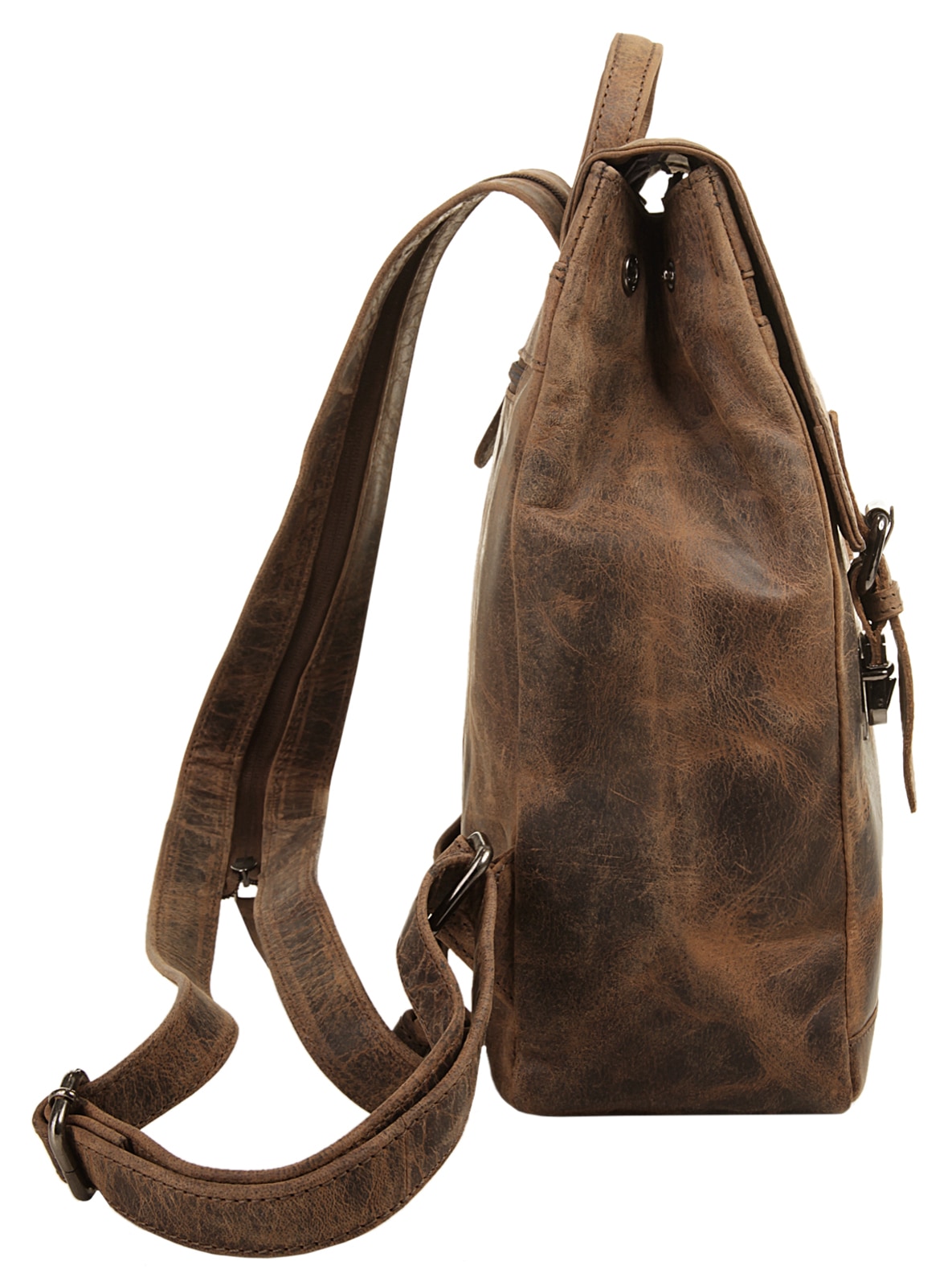 Bagan Cityrucksack, echt Leder