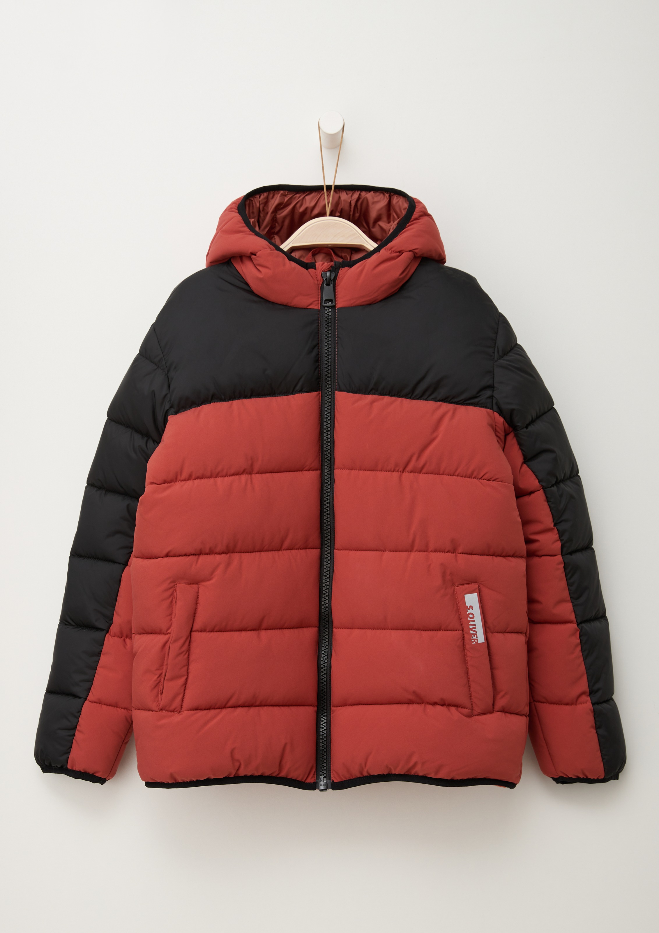 s.Oliver Junior Steppjacke, mit Kapuze, mit Kapuze