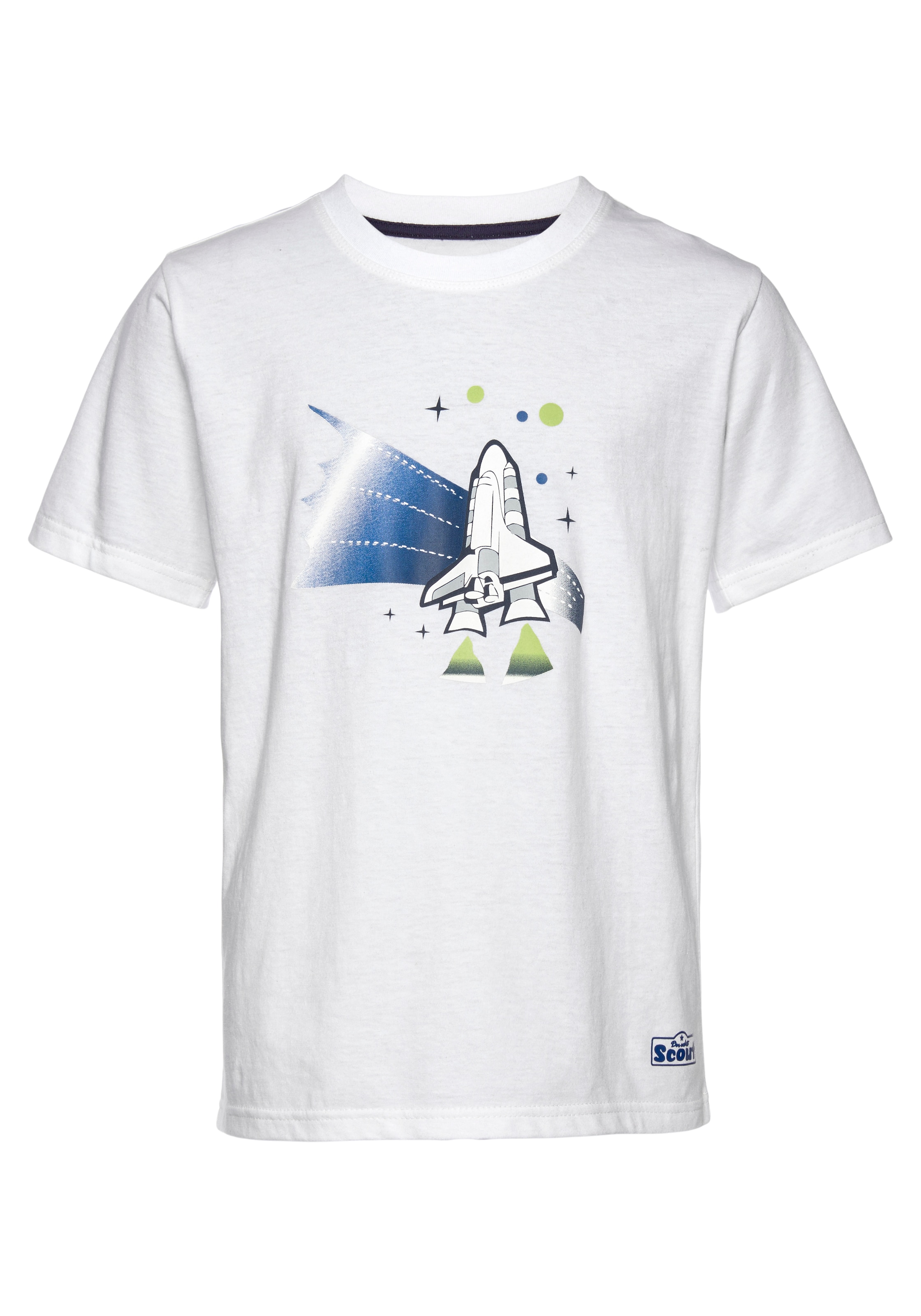 Scout T-Shirt 2er-Pack), »SPACE«, (Packung, aus bei OTTO Bio-Baumwolle kaufen