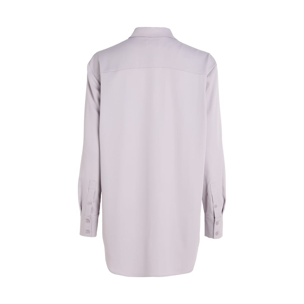 Calvin Klein Klassische Bluse »RECYCLED CDC RELAXED SHIRT«