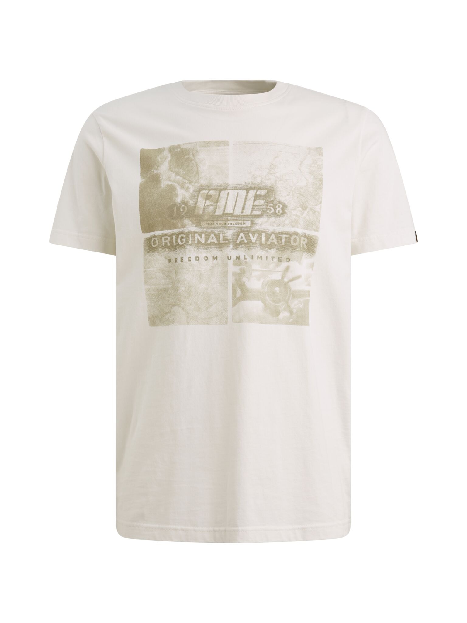 PME LEGEND T-Shirt »Short sleeve r-neck single jersey big art« mit Print