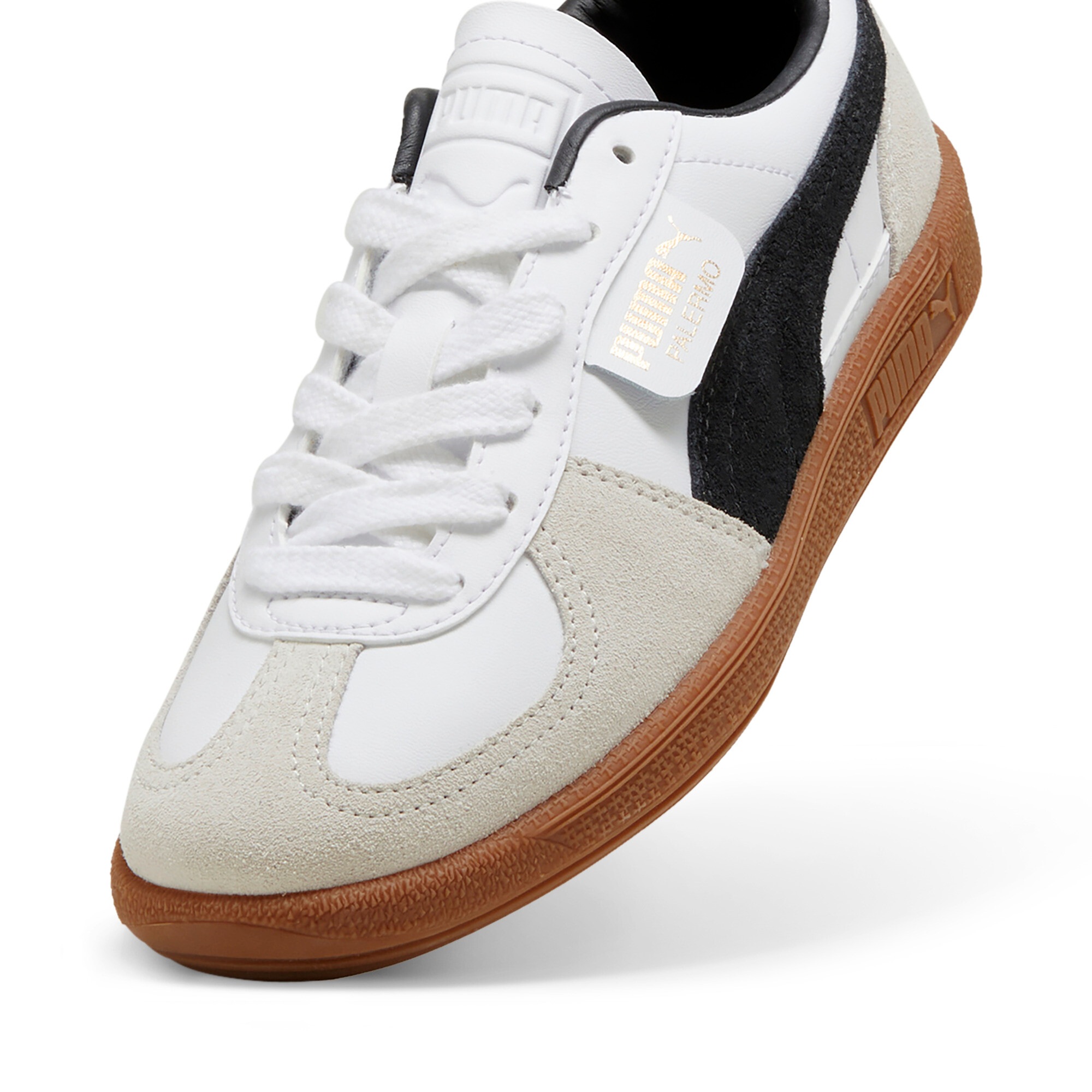 PUMA Sneaker »PALERMO LTH JR«  mit leicht profilierter Gummisohle, mit Schnürung, sportlicher Stil