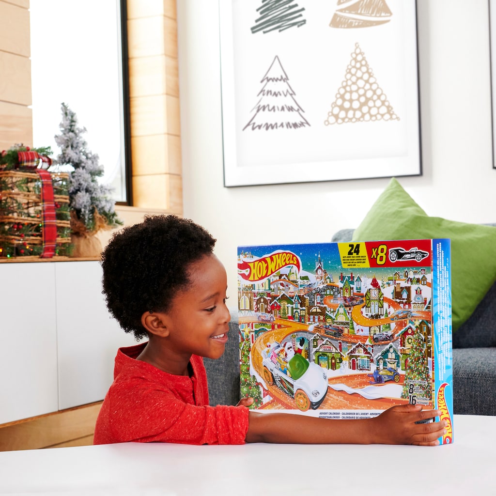 Hot Wheels Spielzeug-Adventskalender »Hot Wheels«, ab 3 Jahren