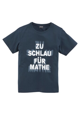 KIDSWORLD T-Shirt »ZU SCHLAU FÜR MATHE« kaufen