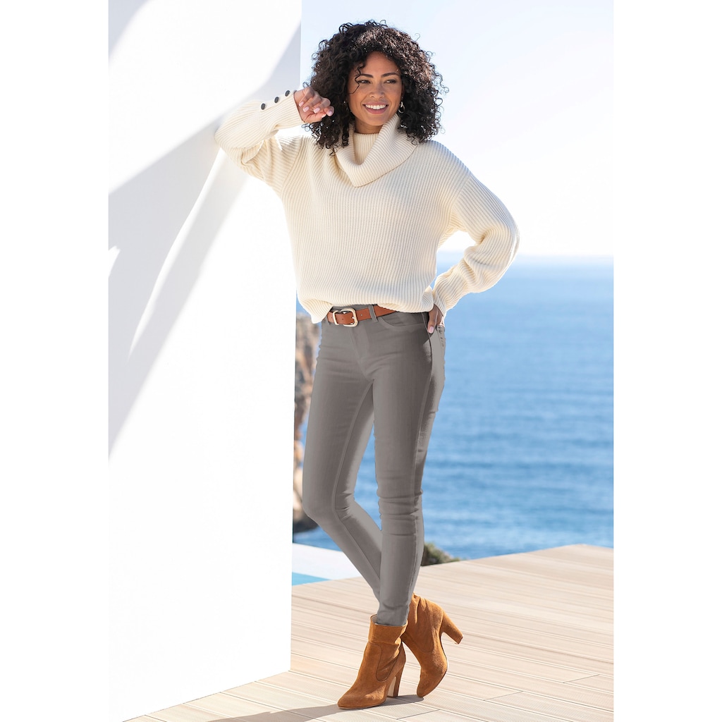 LASCANA 7/8-Jeggings, in Skinny-Form, Stretch-Denim, Basic