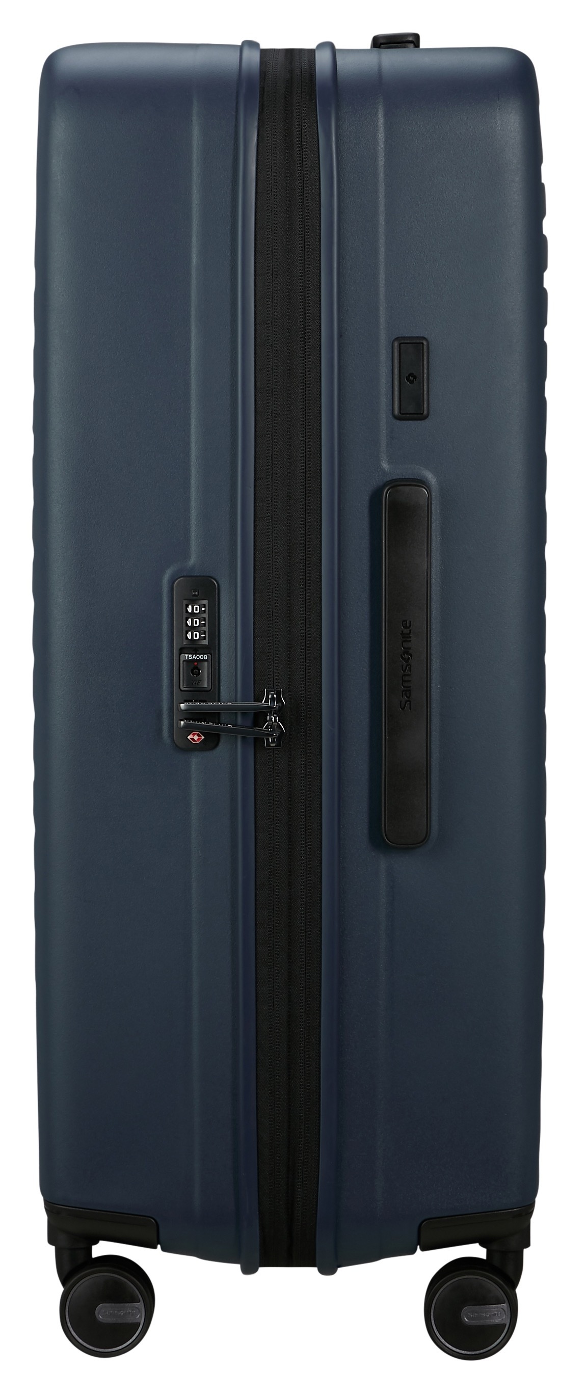 Samsonite Hartschalen-Trolley »RESTACKD, verschiedene Größen und Farben«, (mit Packtaschen), 4 Rollen, Reisekoffer mit TSA Schloss Volumenerweiterung Packtaschen