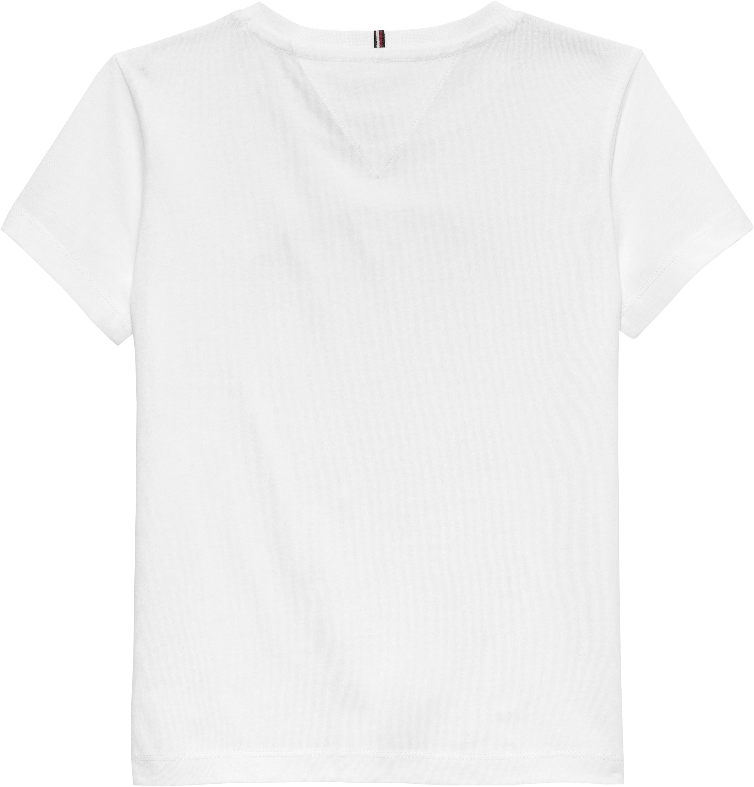 Tommy Hilfiger T-Shirt »TOMMY PUFF PRINT TEE SS« Kinder bis 16 Jahre, regular fit