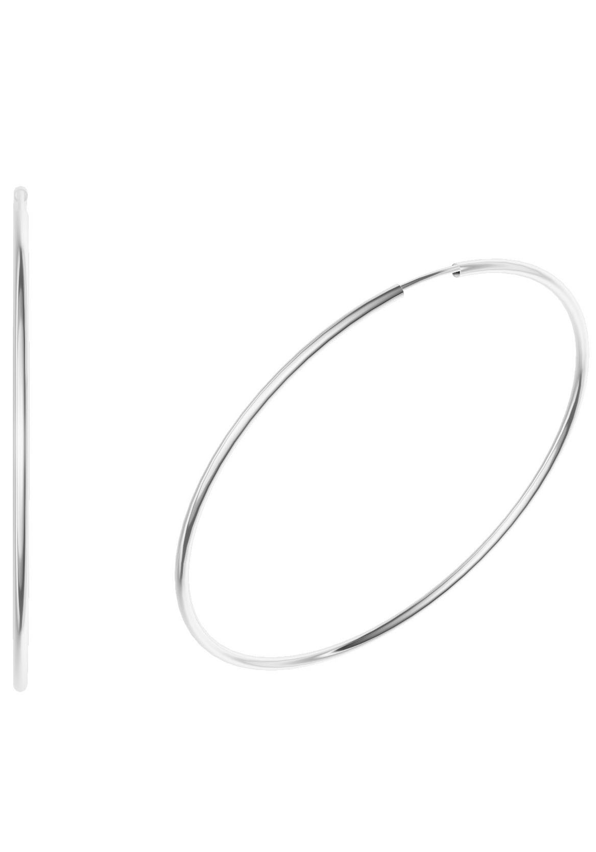 Firetti Paar Creolen »Schmuck Geschenk Silber 925 2,0 mm breit«, Made in Germany