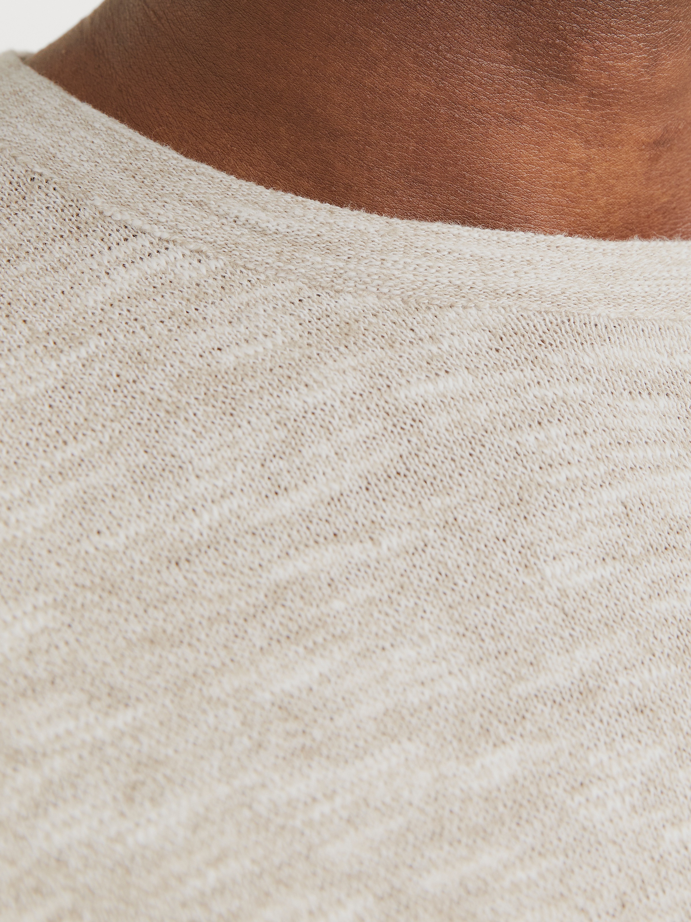 Jack & Jones Rundhalspullover »JJESUMMER KNIT CREW NECK SN«, mit Rundhalsausschnitt