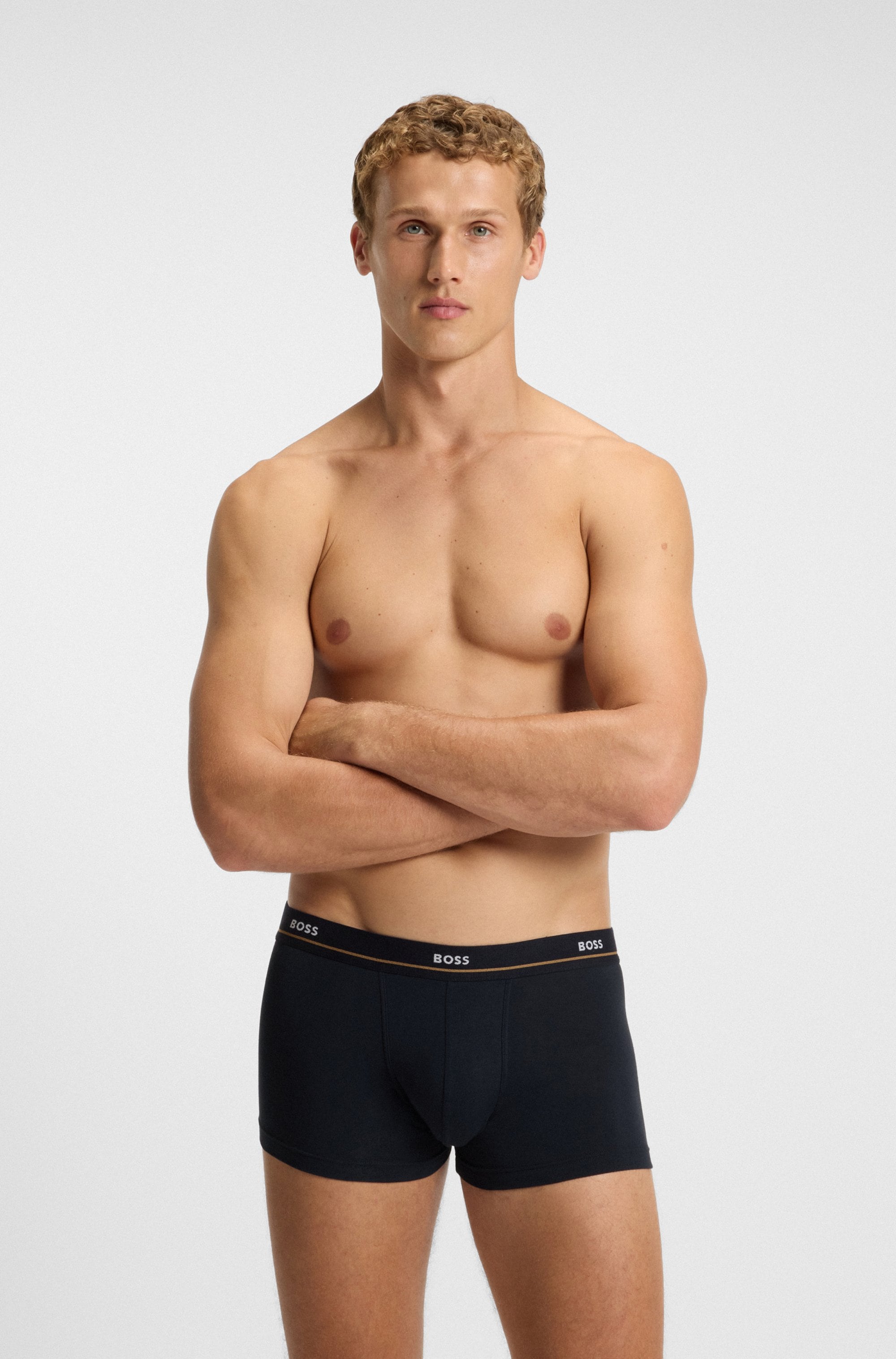 BOSS Trunk »Trunk 5P Essential« Packung, 5er, 5 Stk. mit elastischem Bund