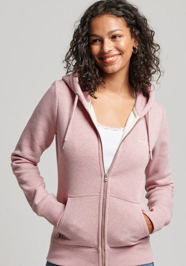 Superdry Kapuzensweatjacke »VINTAGE LOGO EMB ZIPHOOD« kaufen