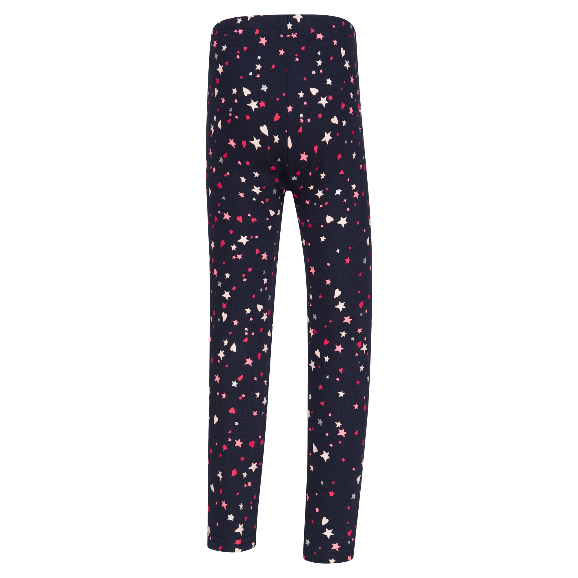 happy girls Sweatleggings, im tollen Sternen-Herzen-Alloverprint