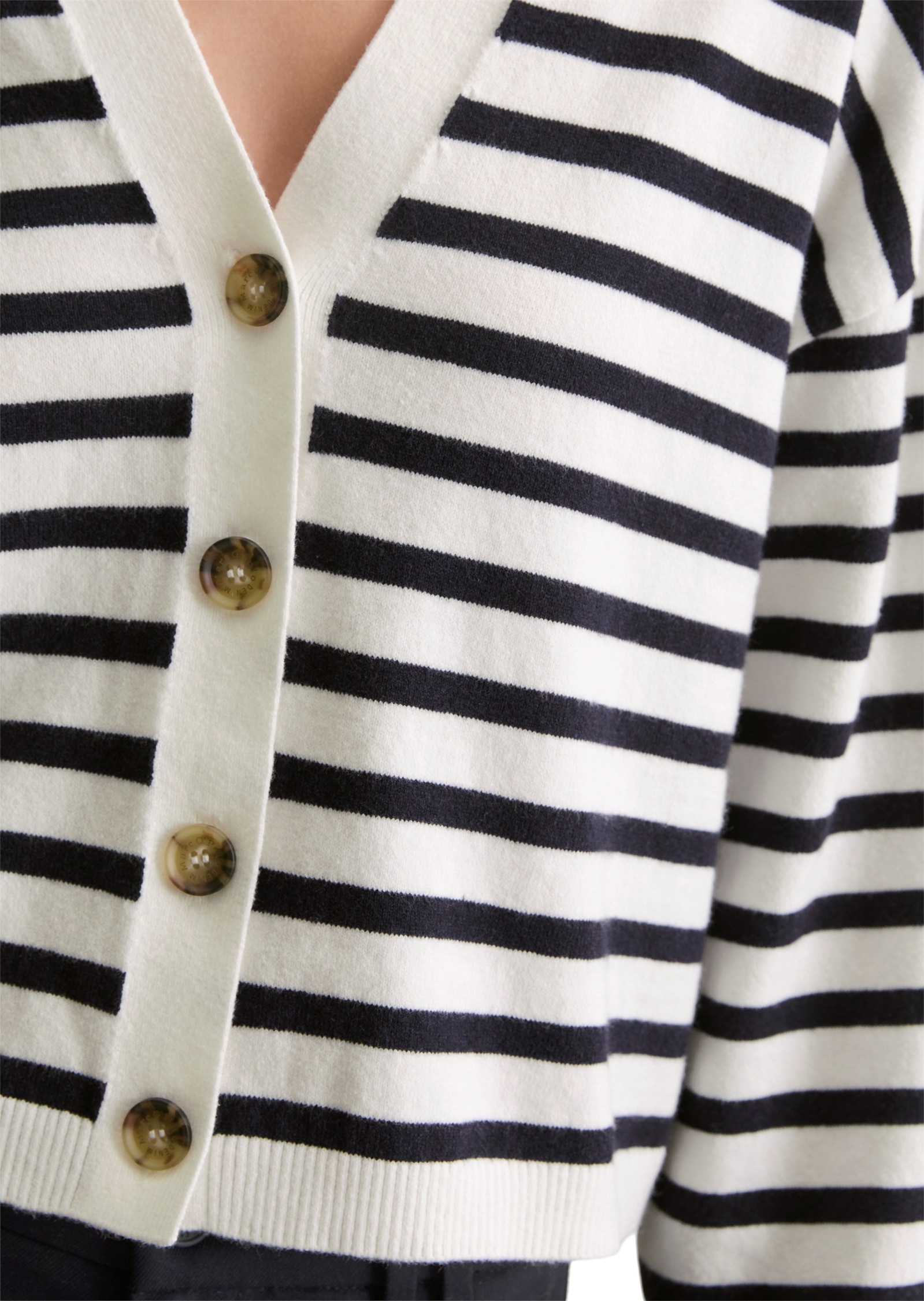 Marc O'Polo DENIM Cardigan »relaxed fit aus Soft Cotton Stretch«