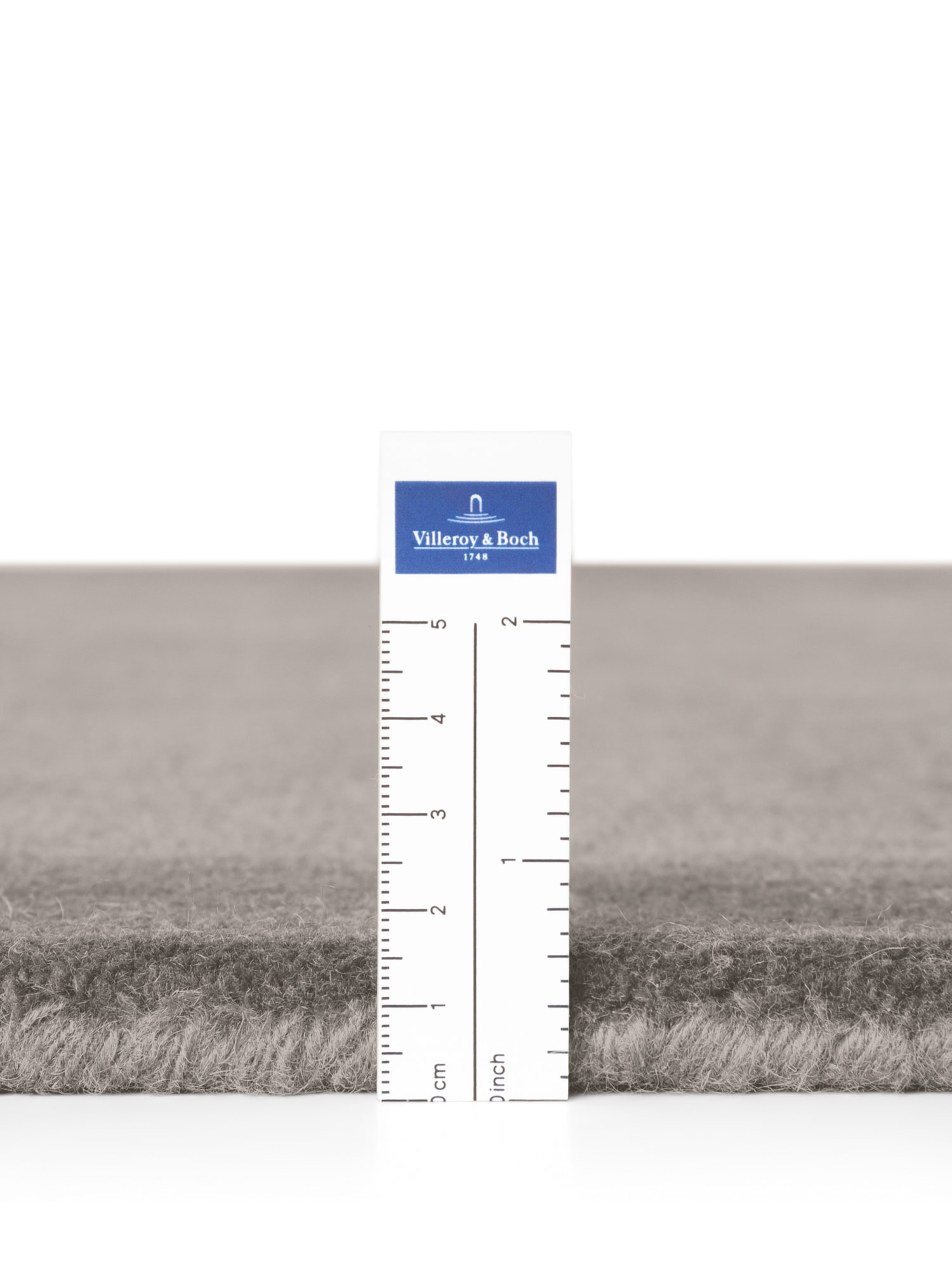 Villeroy & Boch Teppich »Wollteppich Kivi« rechteckig 17 mm Höhe Handgewebt, Wolle, Bordüre, Einfarbig, Läufer, Wohnzimmer, Modern