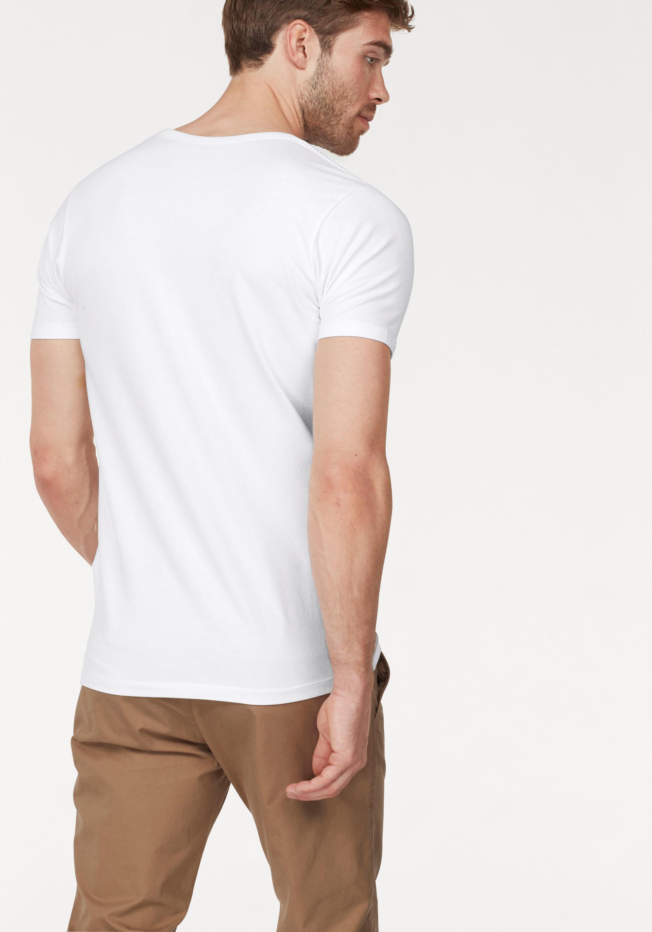TEE V-Ausschnitt Jack T-Shirt FIT & bei OTTO V-NECK«, kaufen Jones BASIC »SLIM- mit online