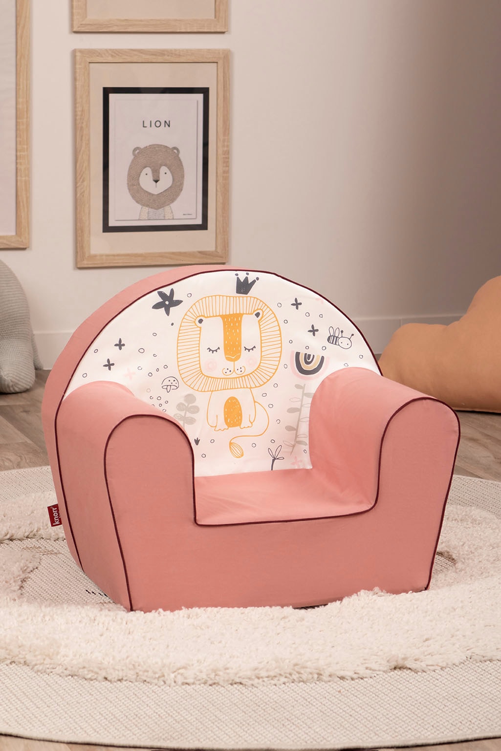 Knorrtoys® Sessel »Löwe Leo«, für Kinder; Made in Europe