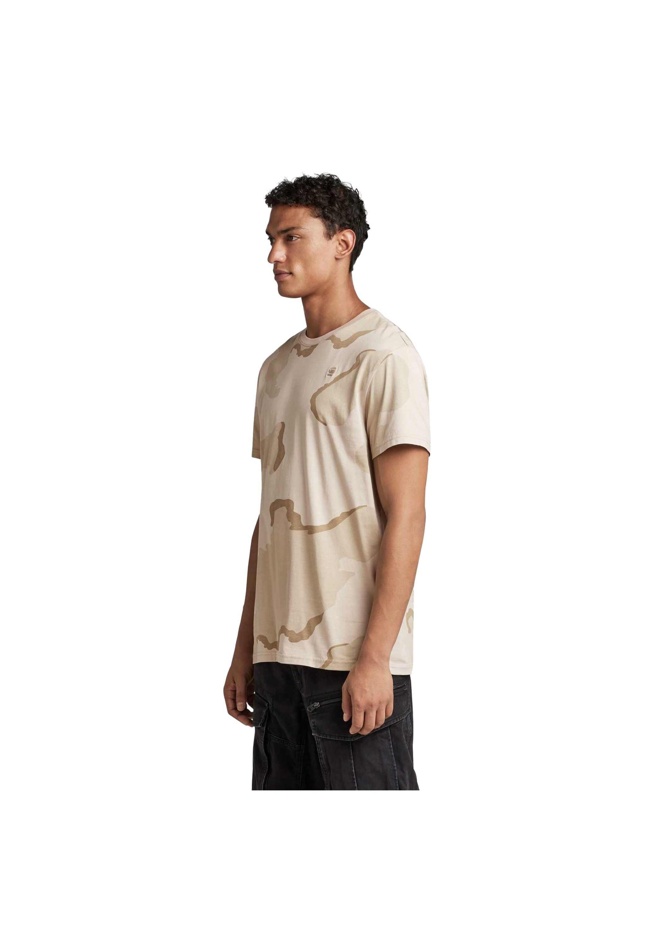 G-STAR T-Shirt »T-Shirt Desert camo r t 1er Pack«