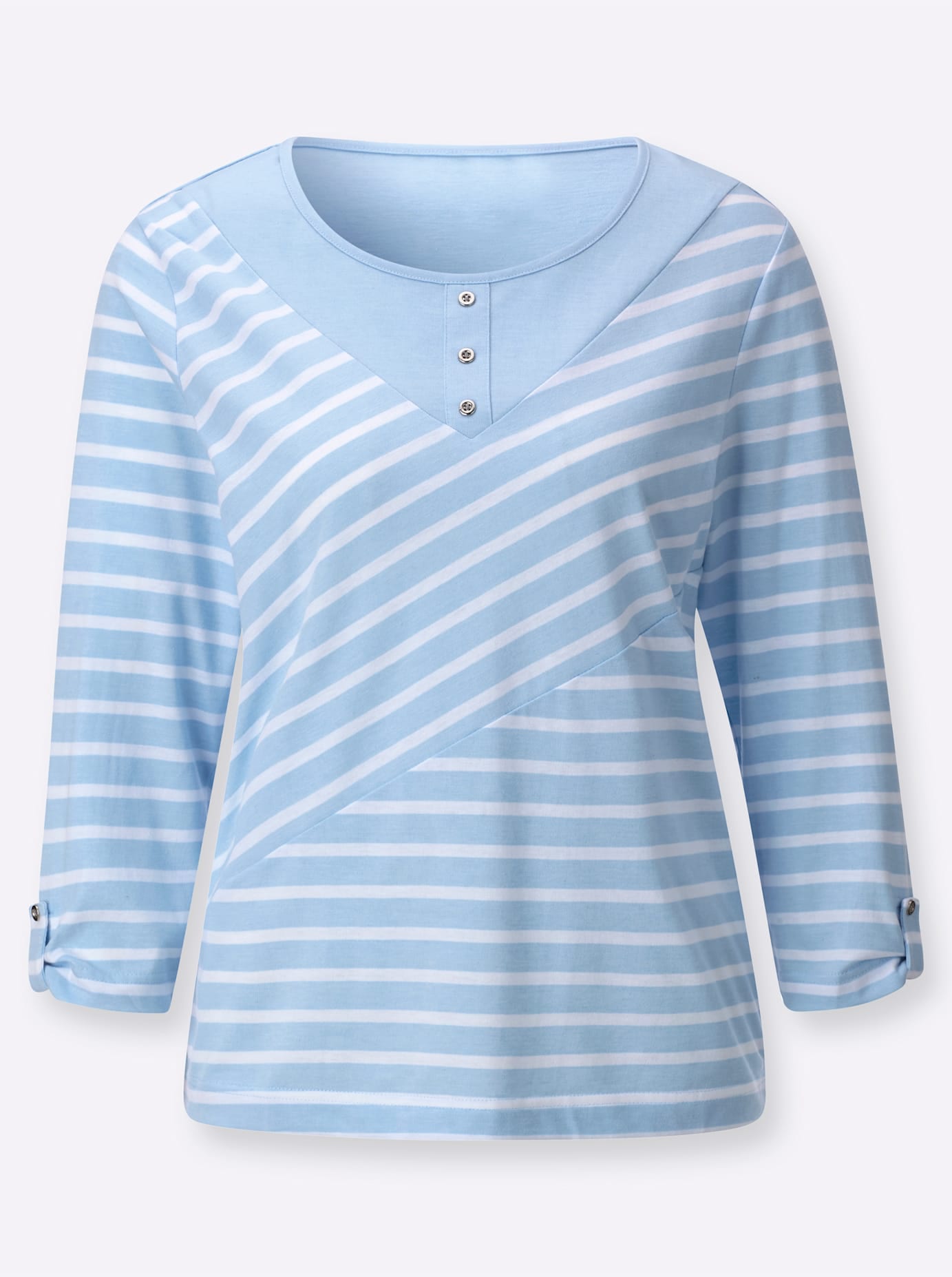 Casual Looks 3/4-Arm-Shirt »Ringelshirt« 1 tlg.