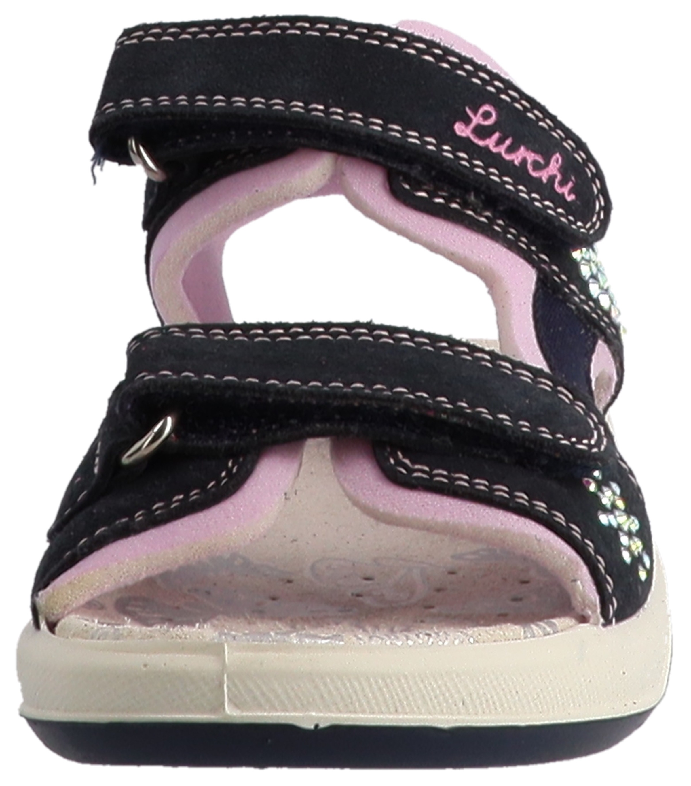 Lurchi Sandale »Felicia«  Klettschuh mit Strasssteinen, Größenschablone zum Download