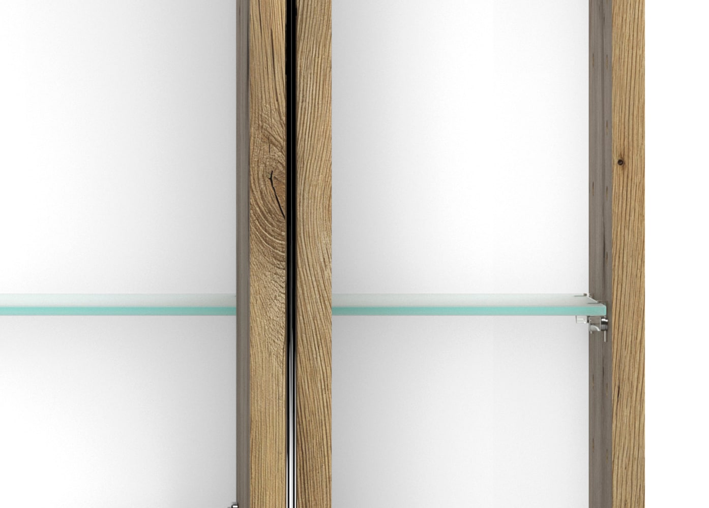 welltime Badezimmerspiegelschrank »CADIZ, gedämpfte Scharniere« Rundumsicht, dank besonderer Klapptechnik