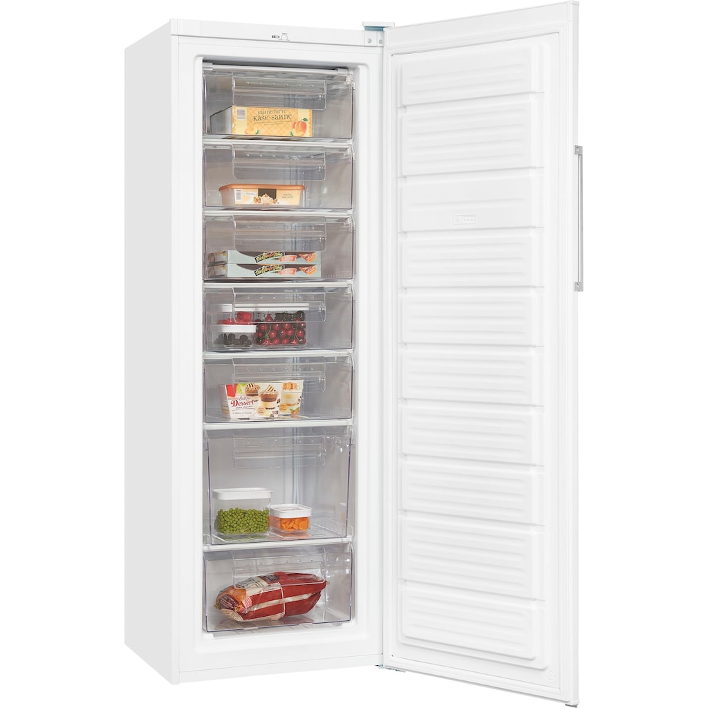 exquisit Gefrierschrank »GS280-H-040E«, 173 cm hoch, 60 cm breit, 242 L Volumen, 4 Sterne Gefrieren