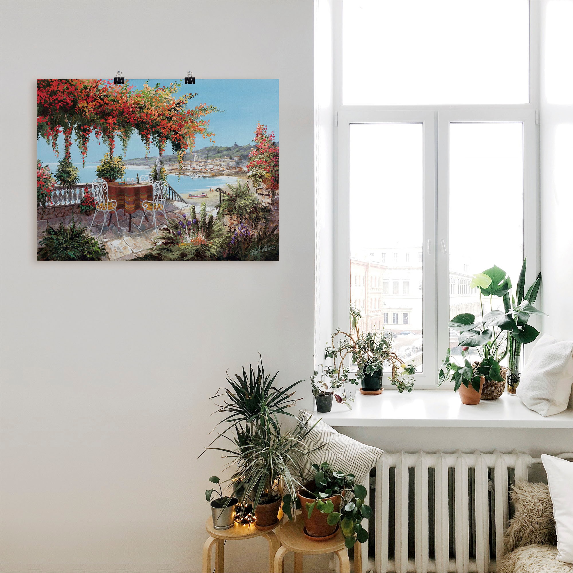 Artland Wandbild »Macht mein Tag perfekt« Gewässer 1 Stk. tlg. als Leinwandbild, Poster in verschied. Größen