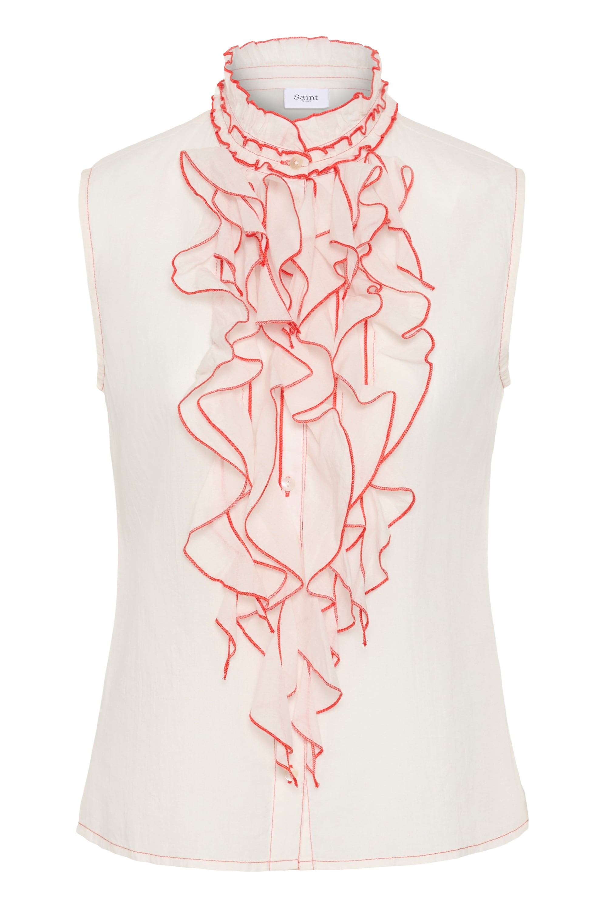 Saint Tropez Blusentop »Ärmellose Bluse TilliSZ«