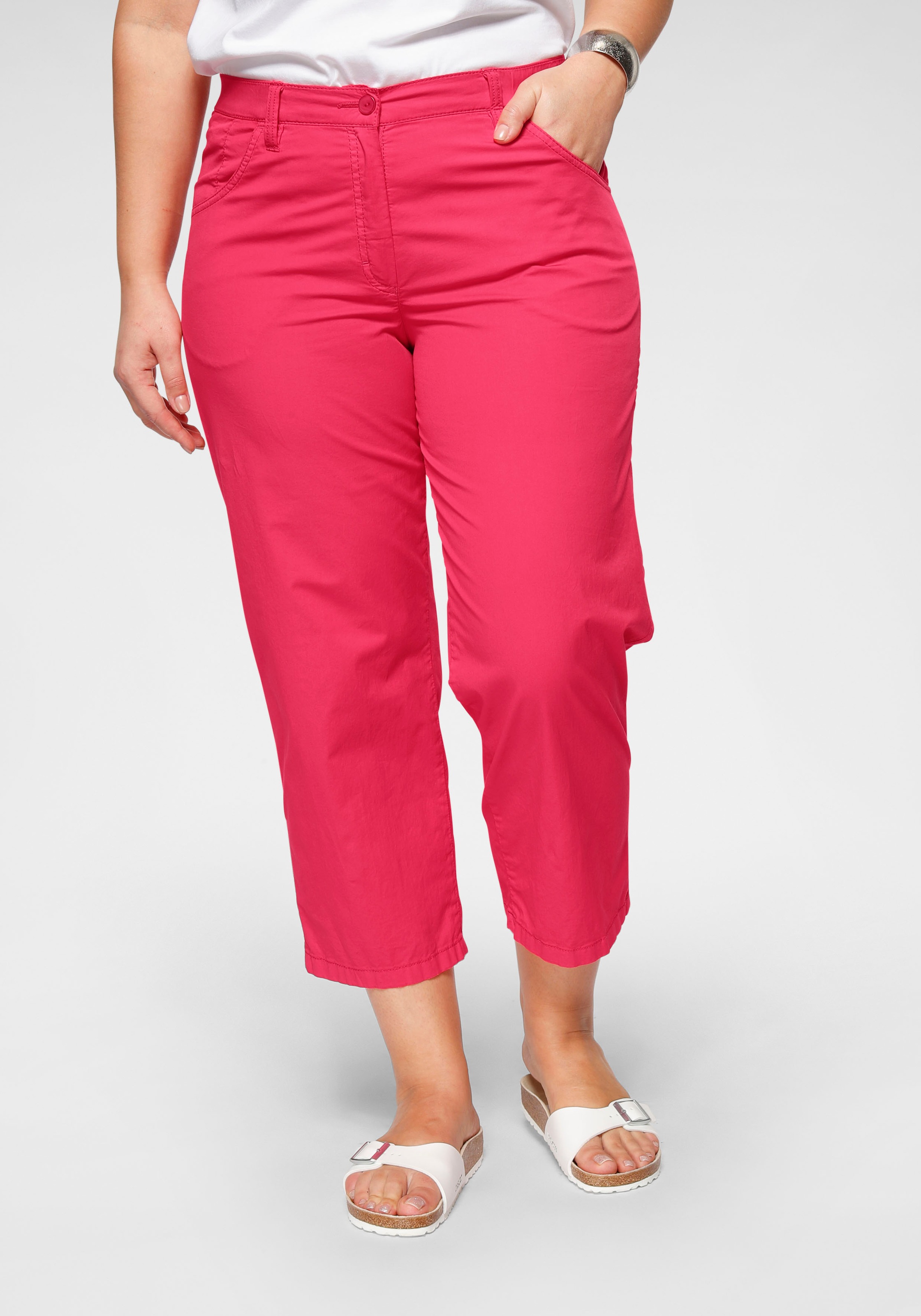 KjBRAND 7/8-Hose »Babsie: bequemer Oberschenkel«, Sommerlich, leichter Baumwoll-Stretch