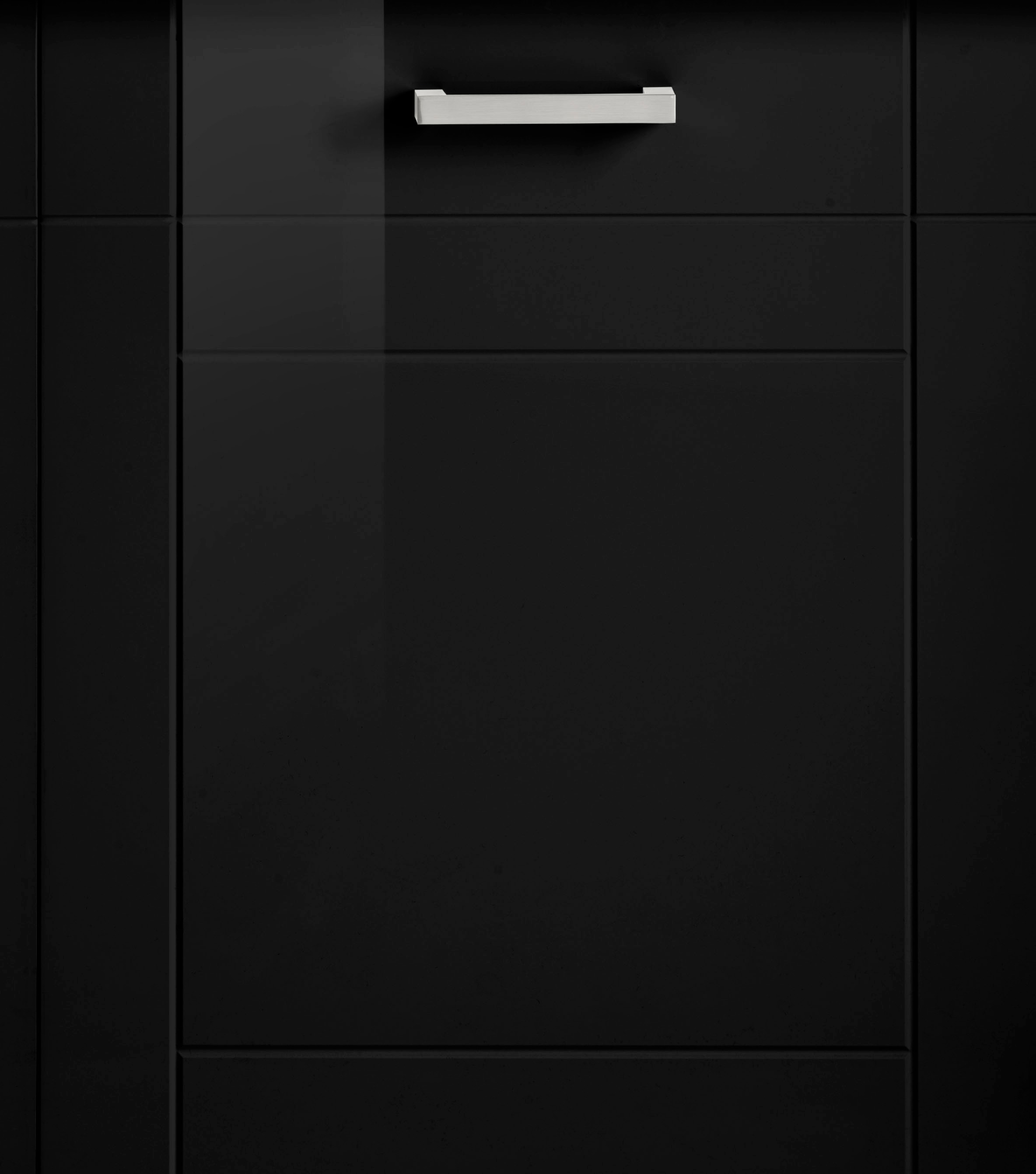 KOCHSTATION Eckunterschrank »KS-Tinnum« 120 cm breit, MDF-Fronten, Metallgriffe, 1 Tür