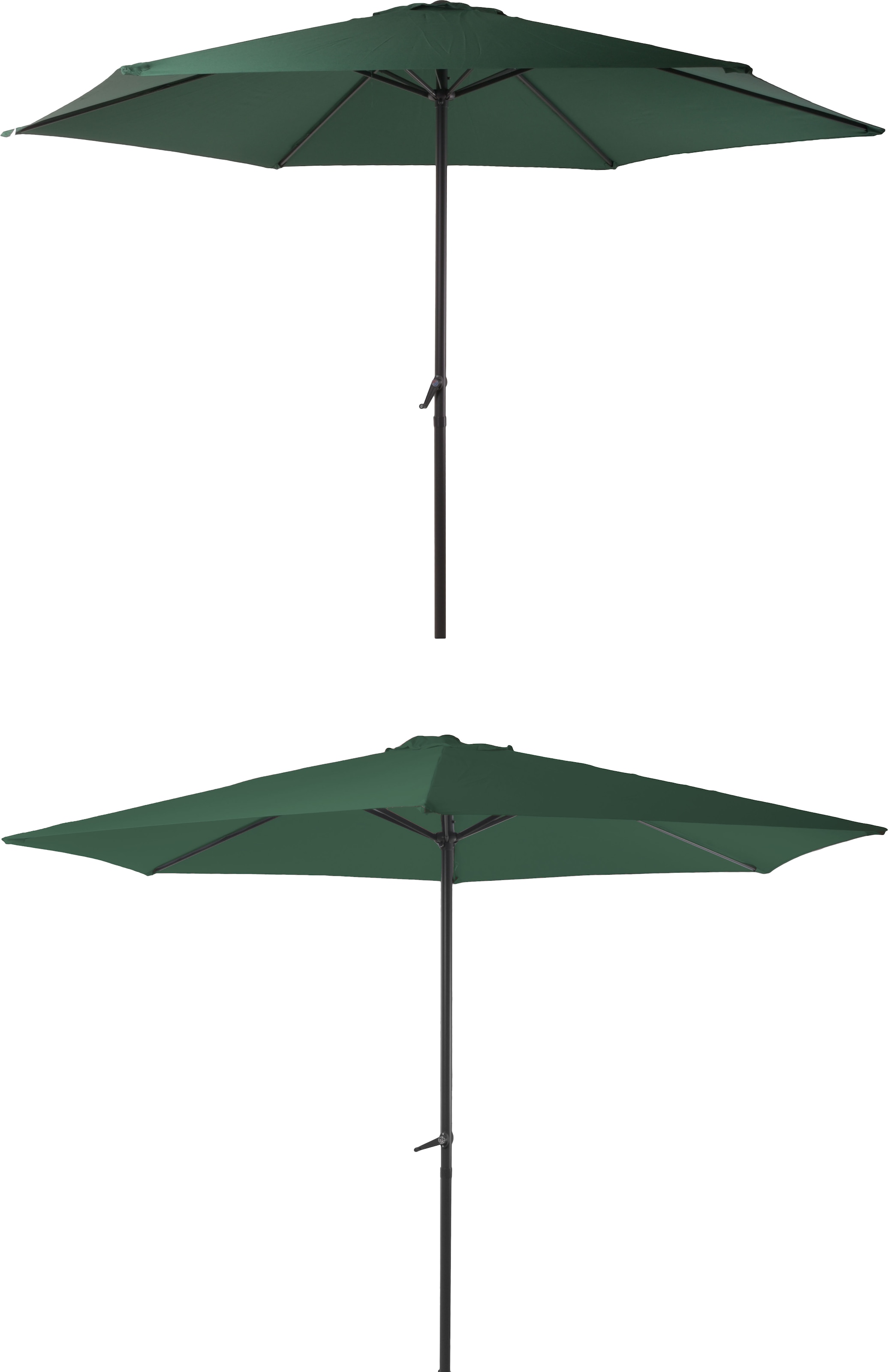 Sonnenschirm, Ø 300 cm, grün