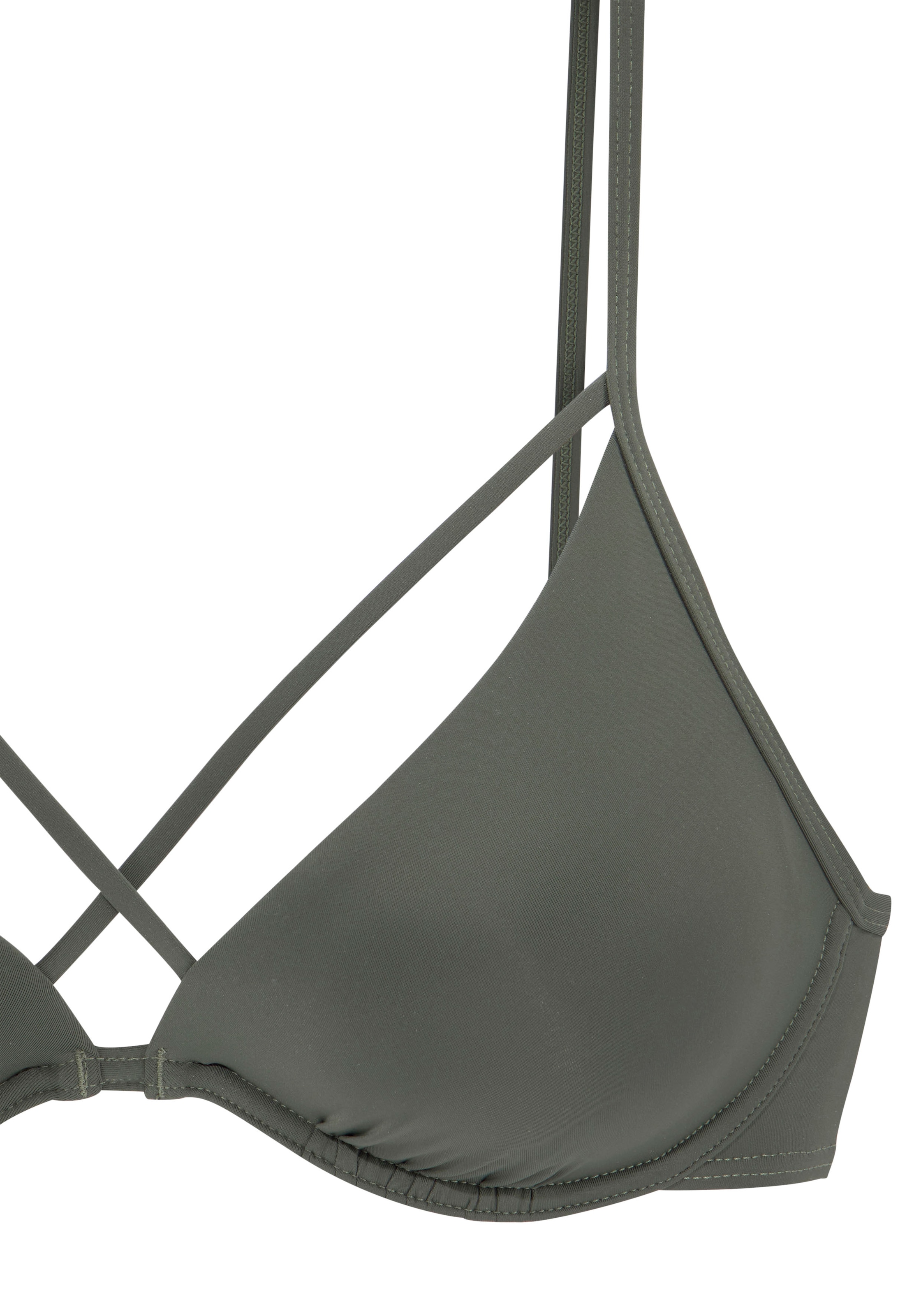 Bruno Banani Bügel-Bikini, mit Zierbändern am Cup
