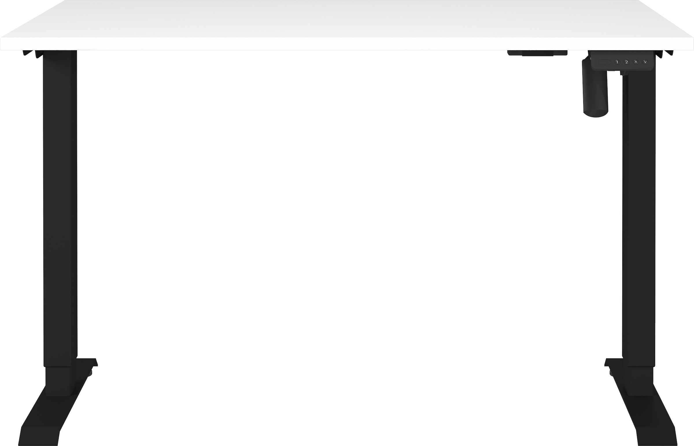 GERMANIA Schreibtisch »Boras, elektrisch höhenverstellbar« Breite 120/140/160 cm, Metallgestell in vers. Farben, Made in Germany