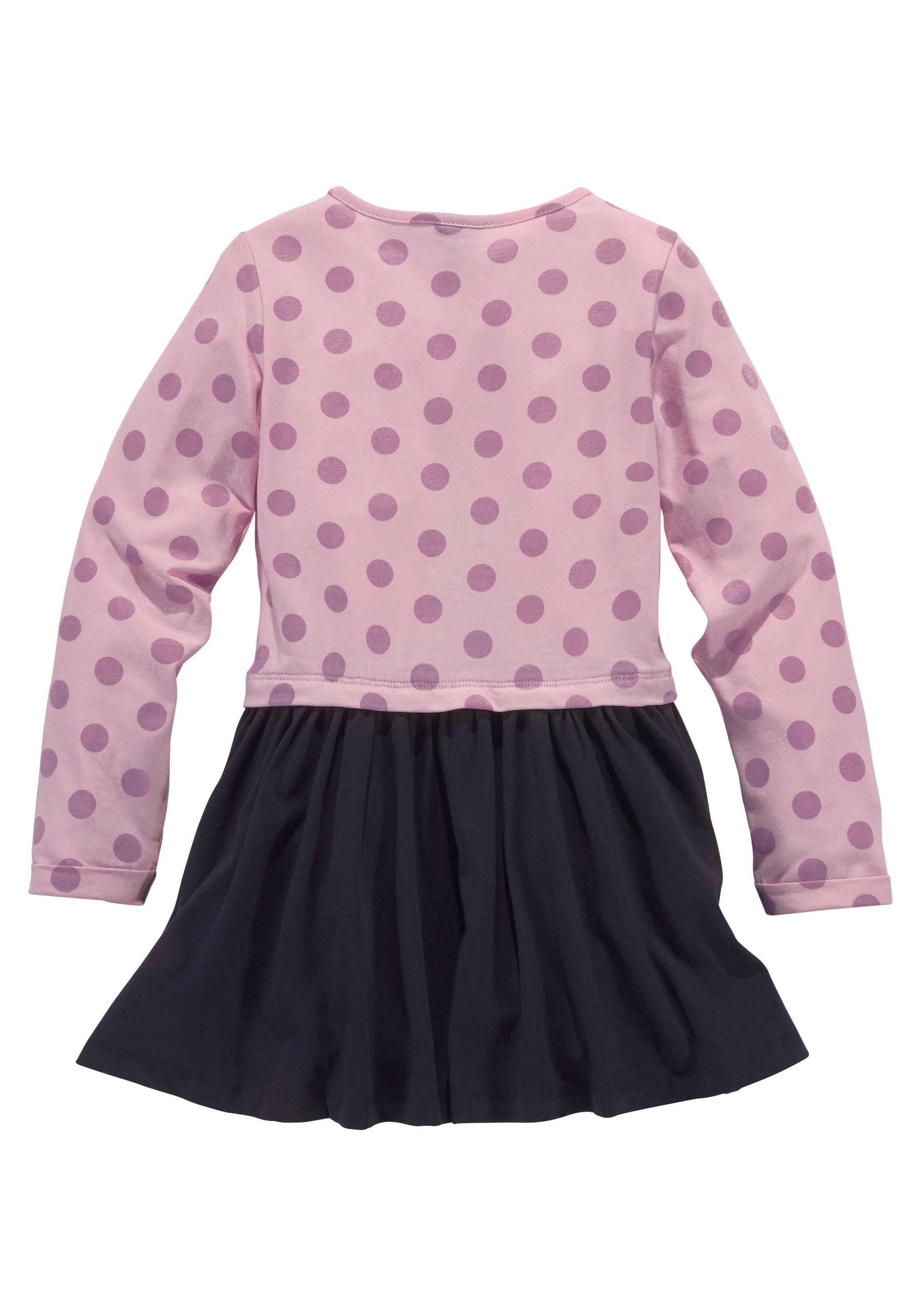 KIDSWORLD Jerseykleid »für kleine Mädchen«, ideal für festliche Anlässe, kniefreie Länge