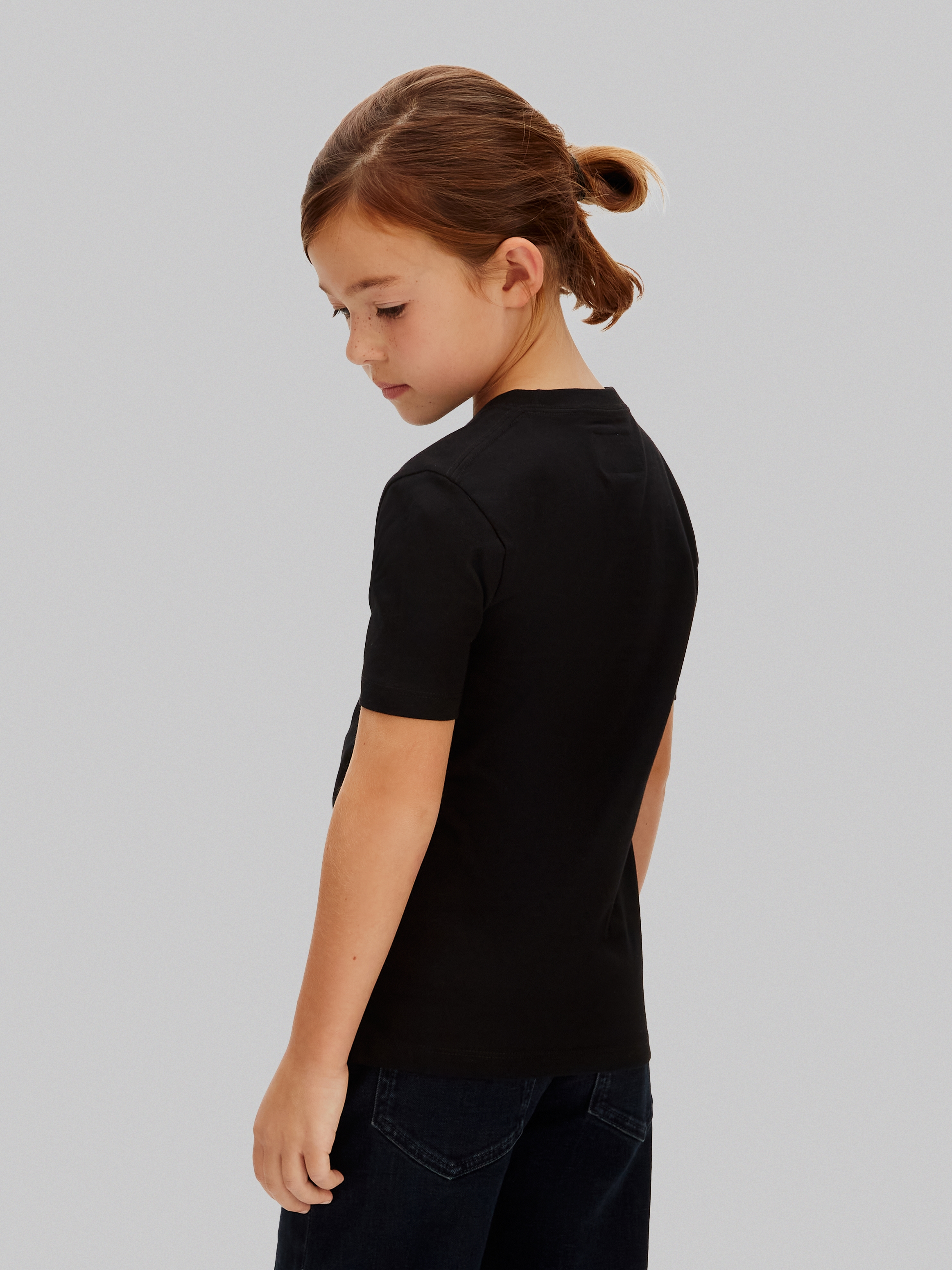 Calvin Klein Jeans T-Shirt »MONO MINI BADGE T-SHIRT« Regular fit für Kinder
