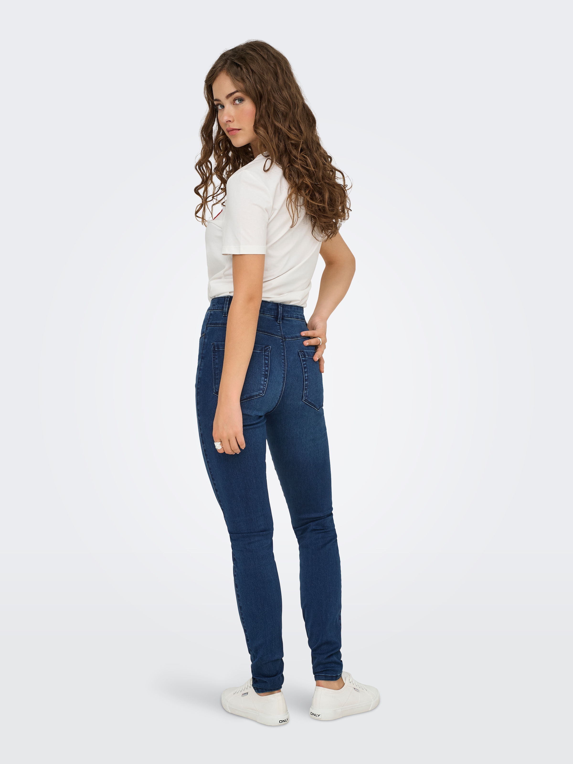 ONLY Skinny-fit-Jeans »ONLRAY HIGH WAIST SKINNY DNM BOX«