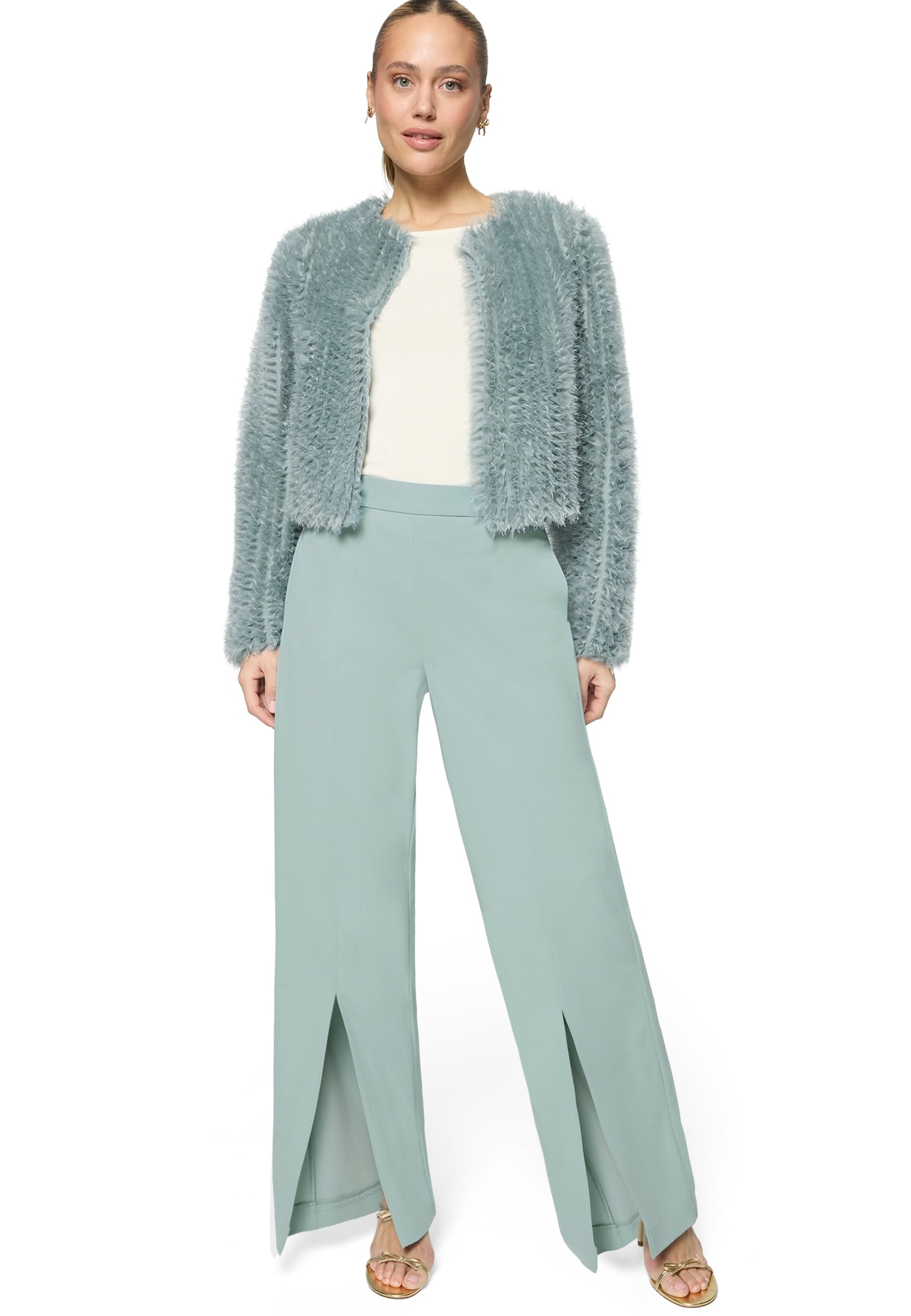 Zero Jackenblazer »Blazer-Jacke mit Struktur«