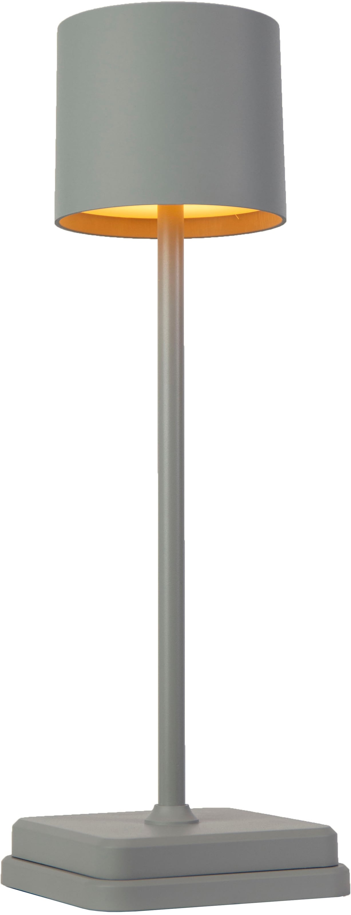 my home LED Tischleuchte »Lenn Mobile-Akku-Tischlampe«, 1 flammig-flammig, CCT-Farbtemperatursteuerung Touch-Funktion IP54 stufenlos dimmbar