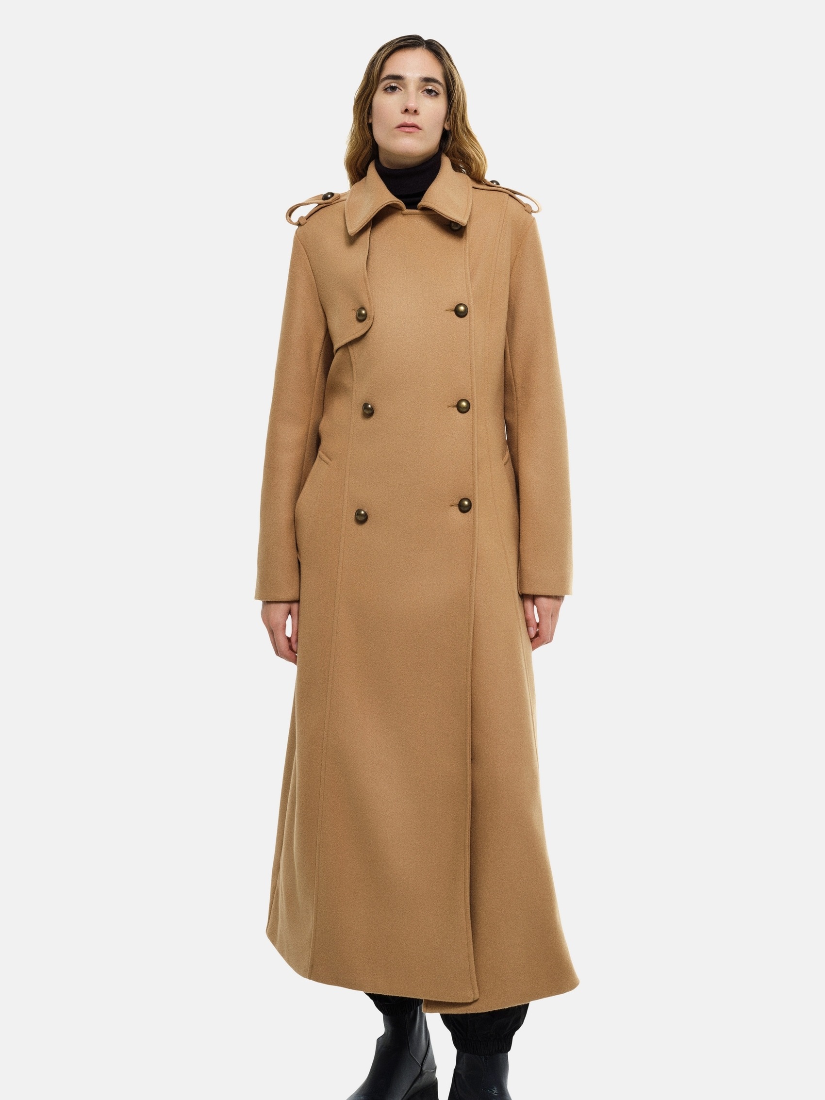 RICANO Trenchcoat »Mantel Simona« Handgefertigt, Made in Italy